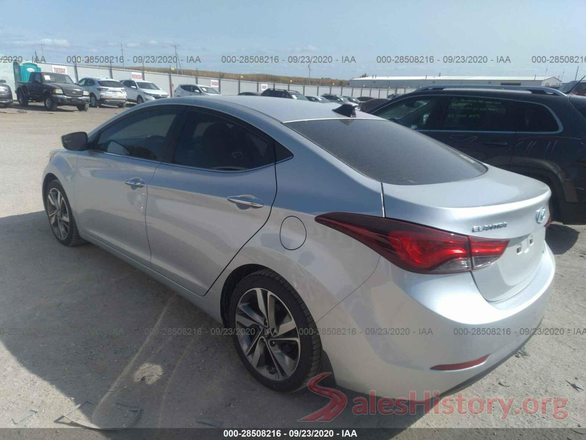 5NPDH4AE2GH691248 2016 HYUNDAI ELANTRA