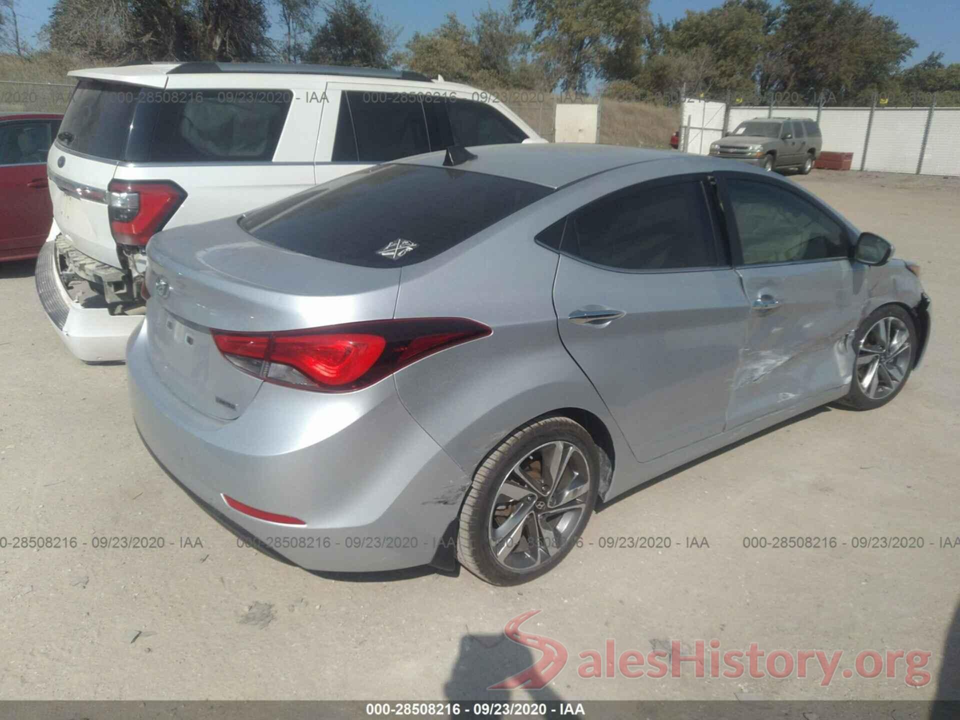 5NPDH4AE2GH691248 2016 HYUNDAI ELANTRA