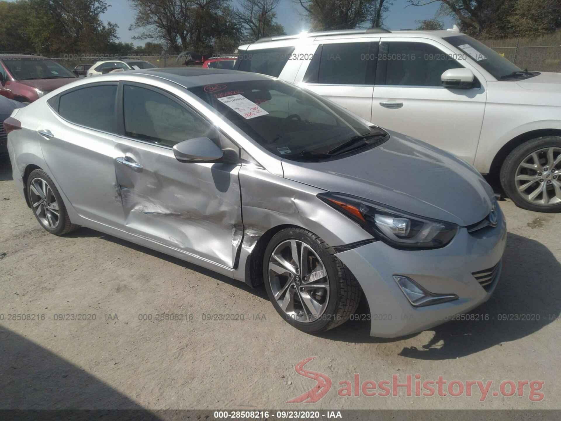 5NPDH4AE2GH691248 2016 HYUNDAI ELANTRA