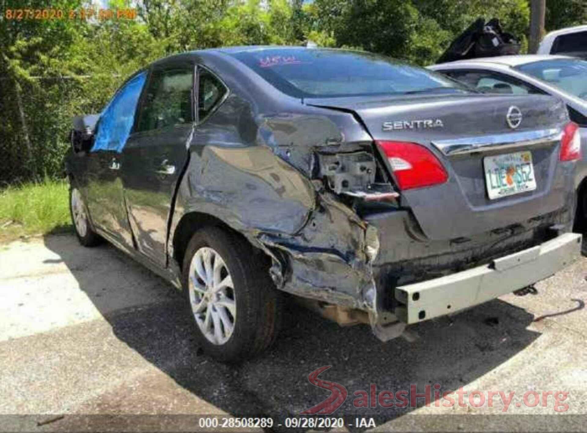 3N1AB7AP2KL624958 2019 NISSAN SENTRA