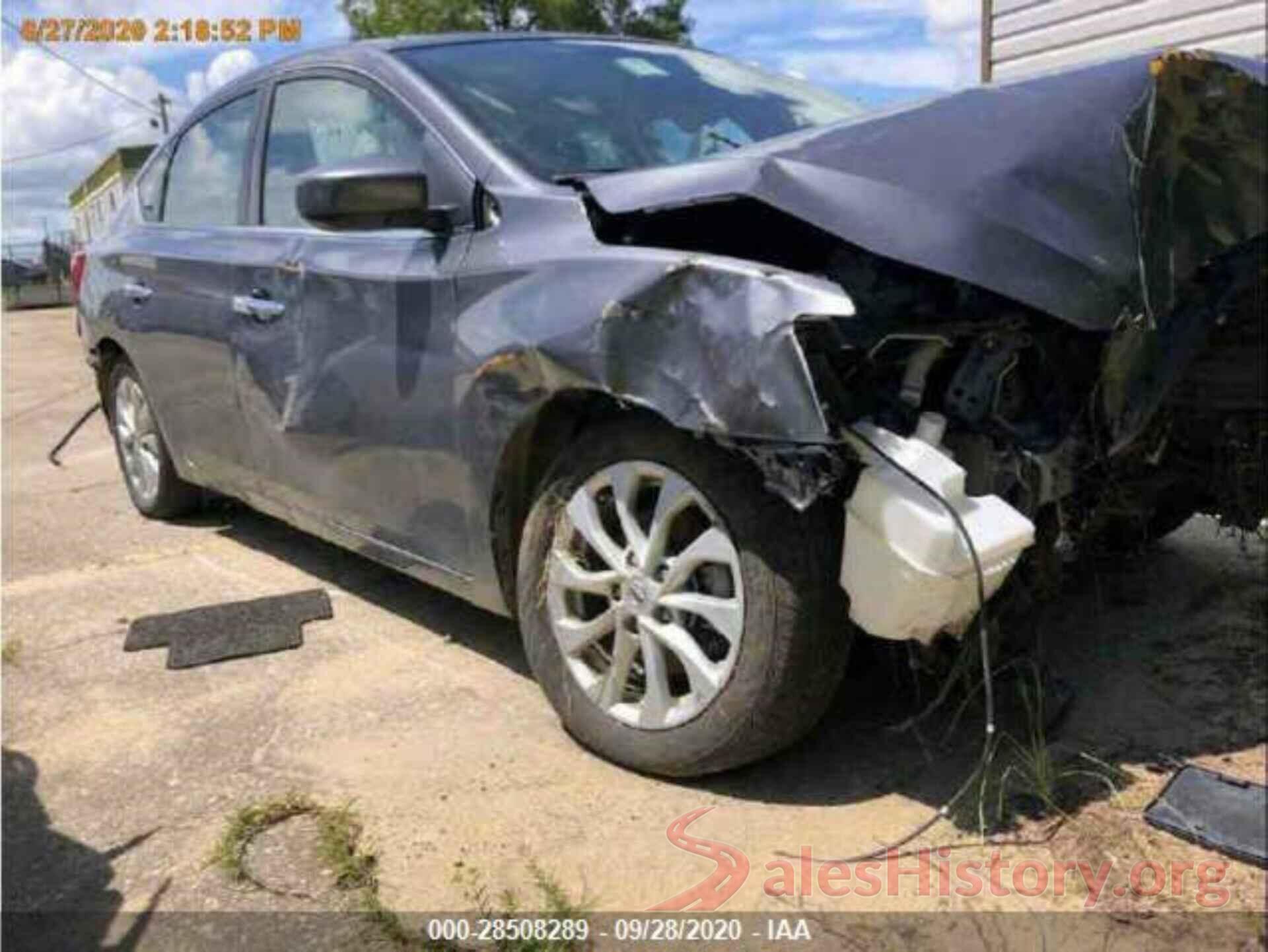 3N1AB7AP2KL624958 2019 NISSAN SENTRA