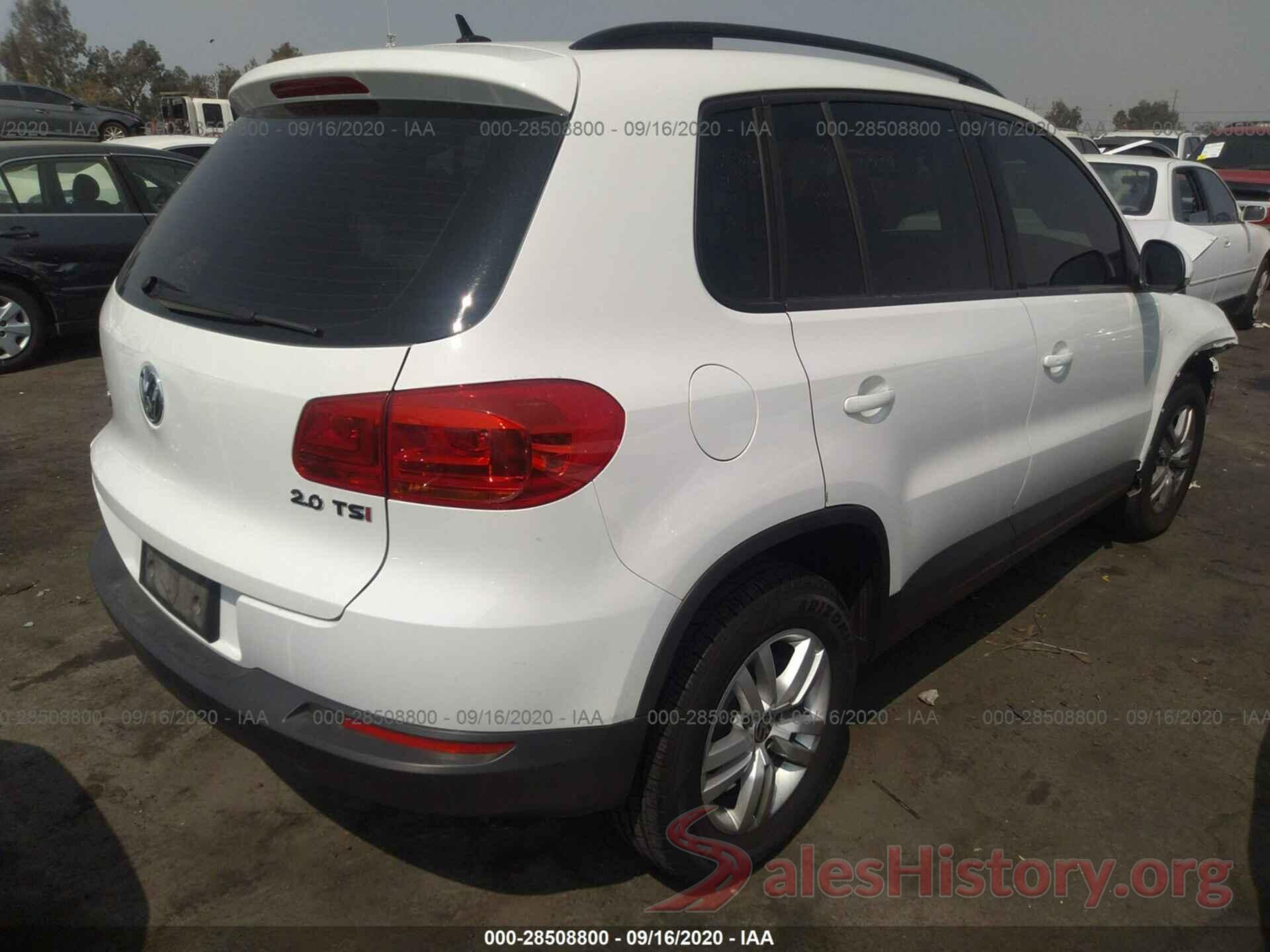 WVGAV7AX7GK000193 2016 VOLKSWAGEN TIGUAN