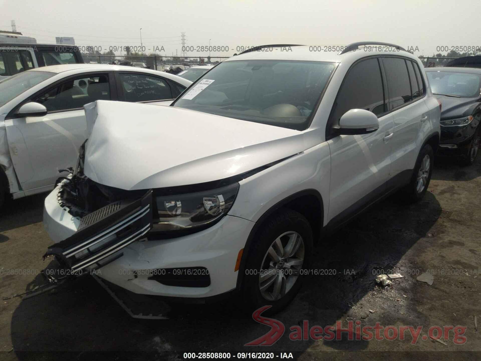 WVGAV7AX7GK000193 2016 VOLKSWAGEN TIGUAN