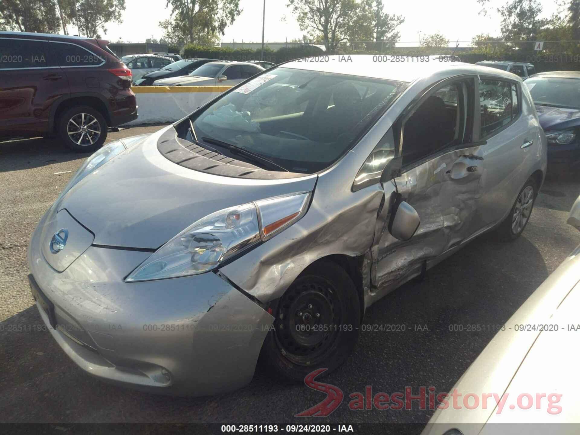 1N4BZ0CP0HC300032 2017 NISSAN LEAF