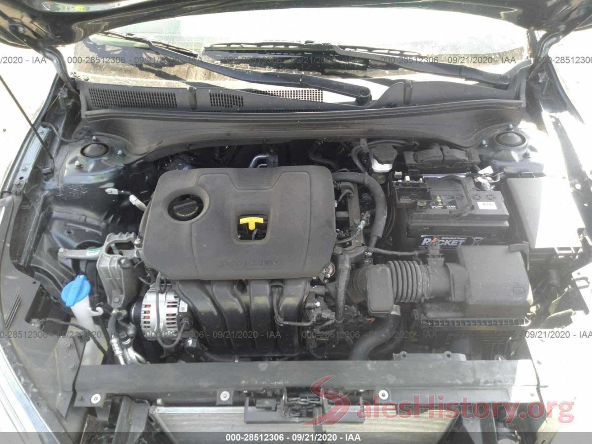 3KPF24AD2LE183880 2020 KIA FORTE