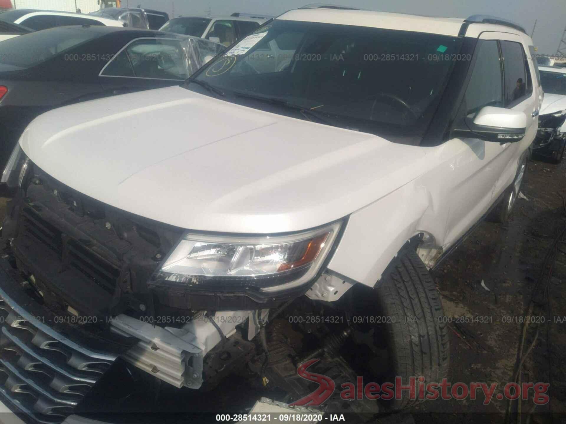 1FM5K7F85GGA82861 2016 FORD EXPLORER