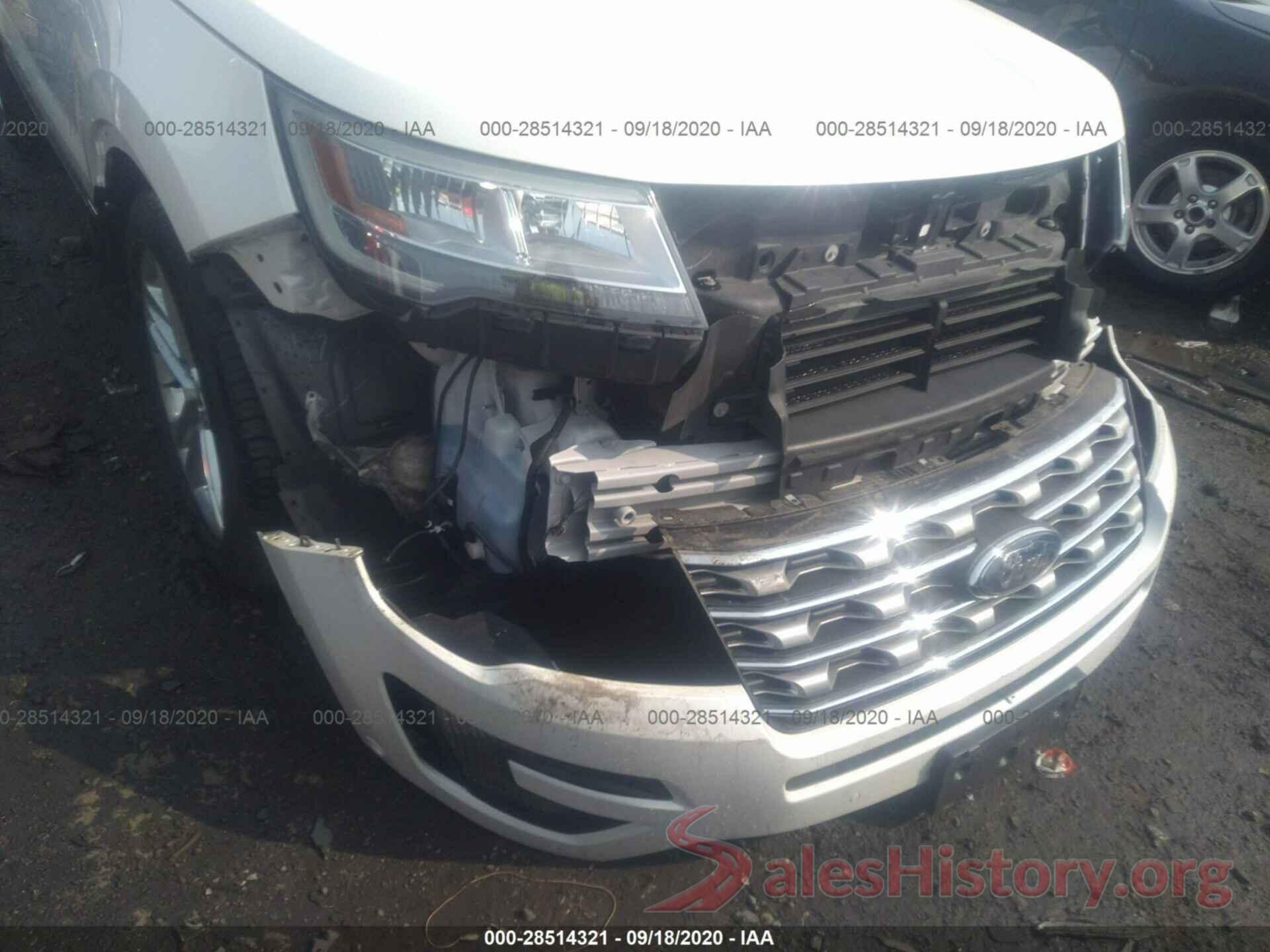 1FM5K7F85GGA82861 2016 FORD EXPLORER