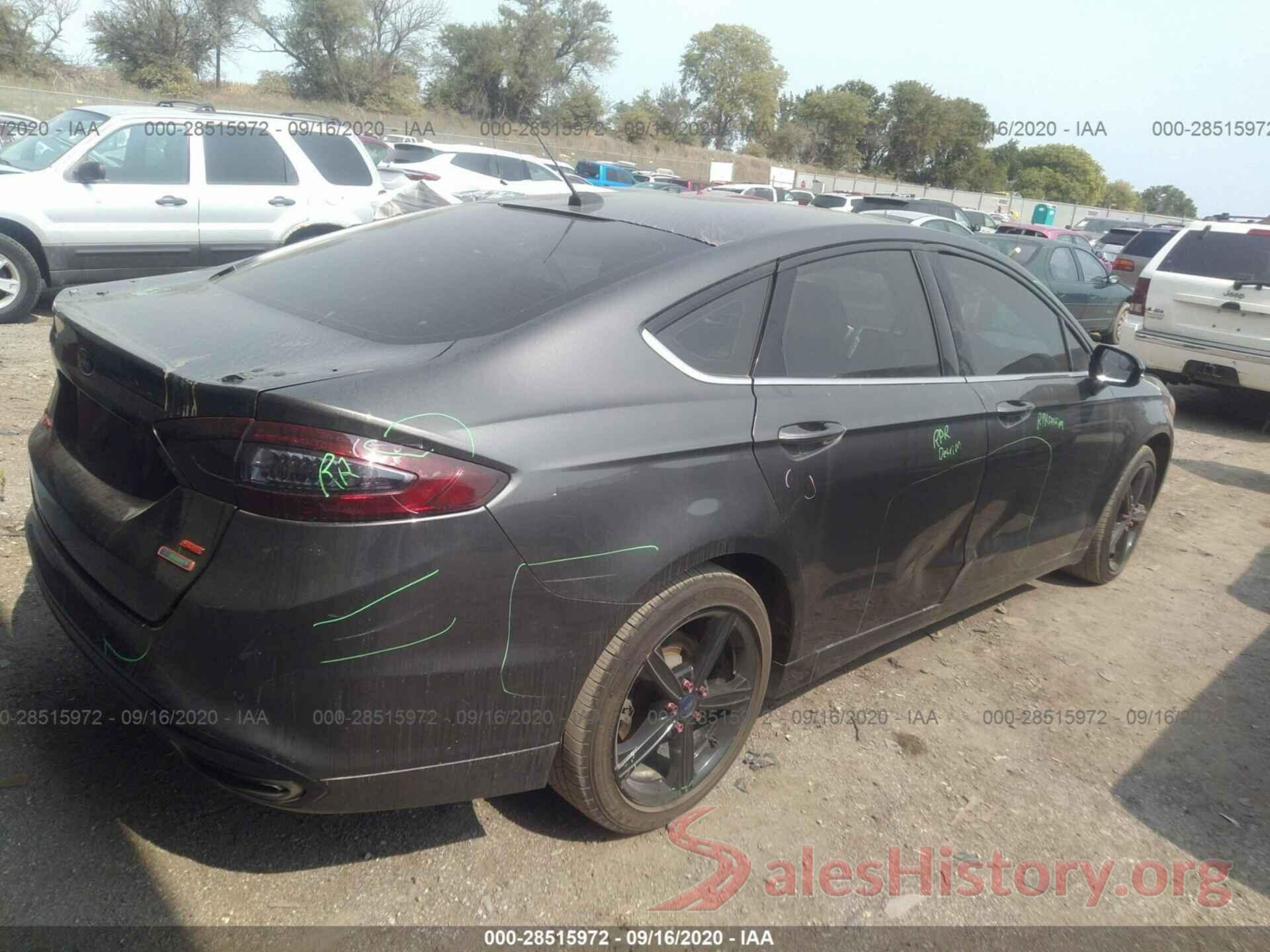 3FA6P0H99GR290831 2016 FORD FUSION