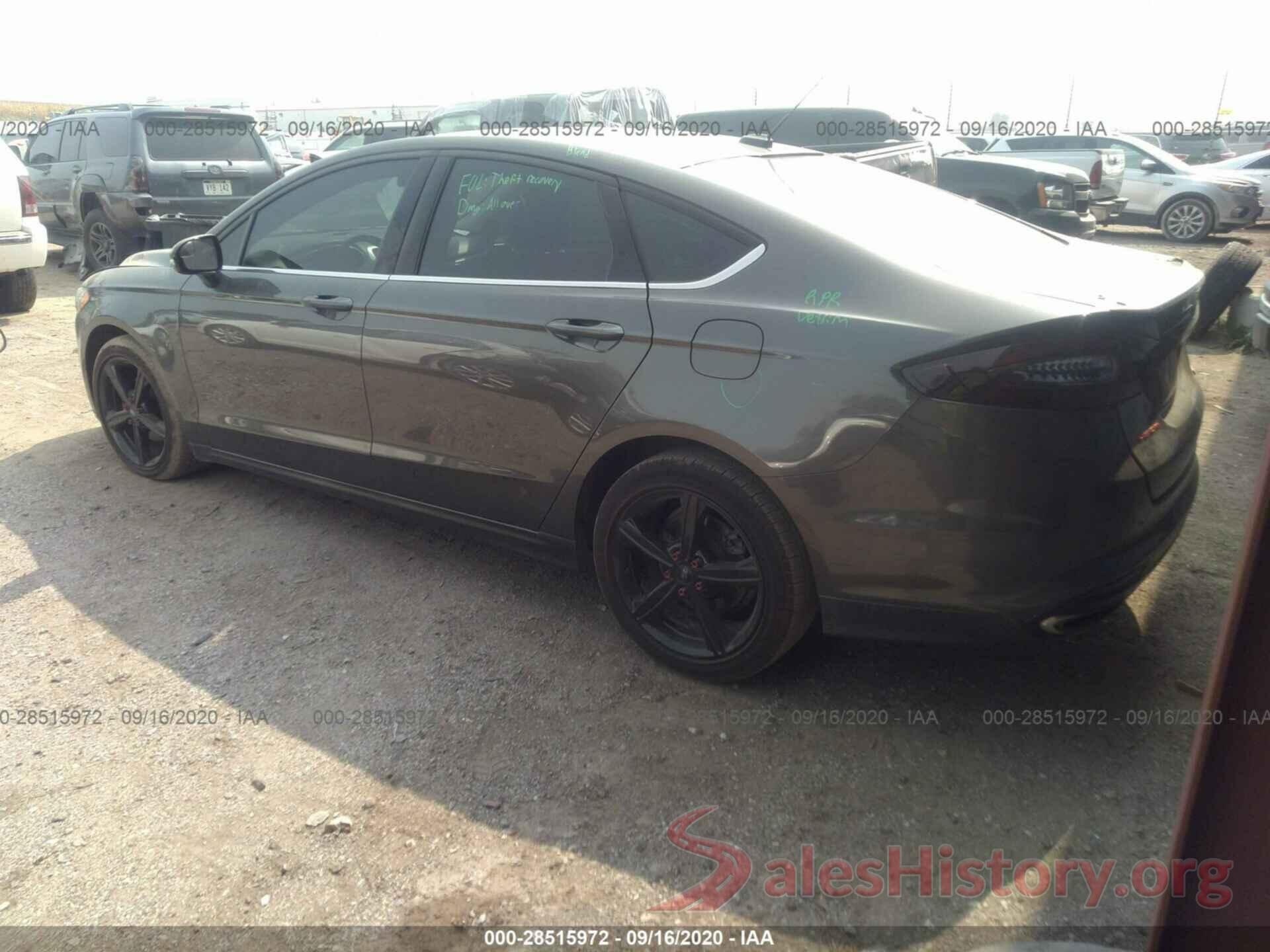 3FA6P0H99GR290831 2016 FORD FUSION