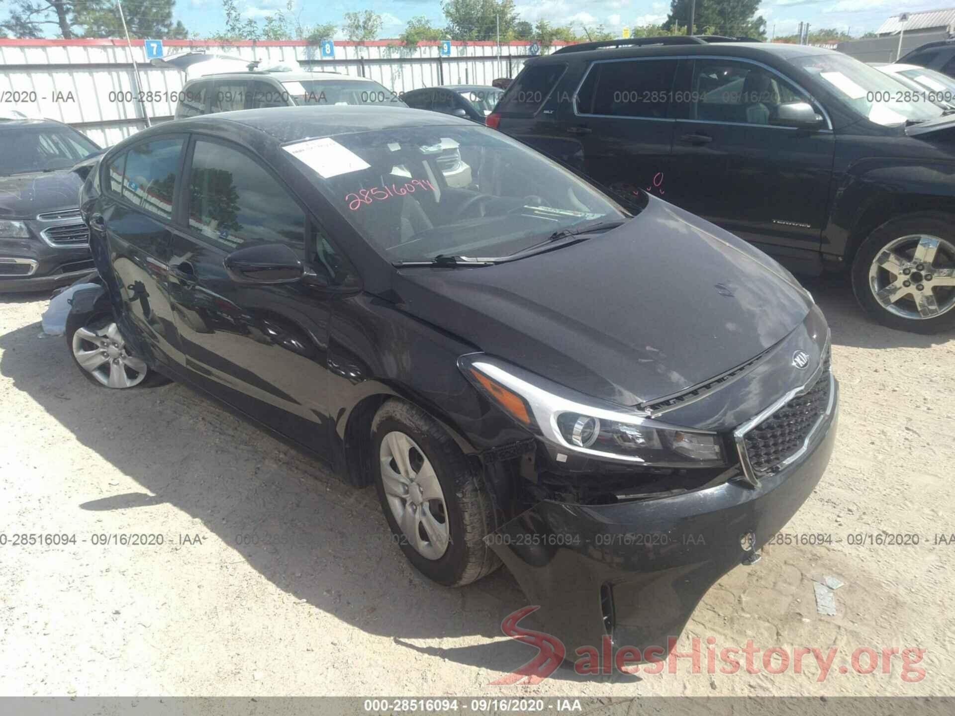 3KPFL4A71JE234242 2018 KIA FORTE