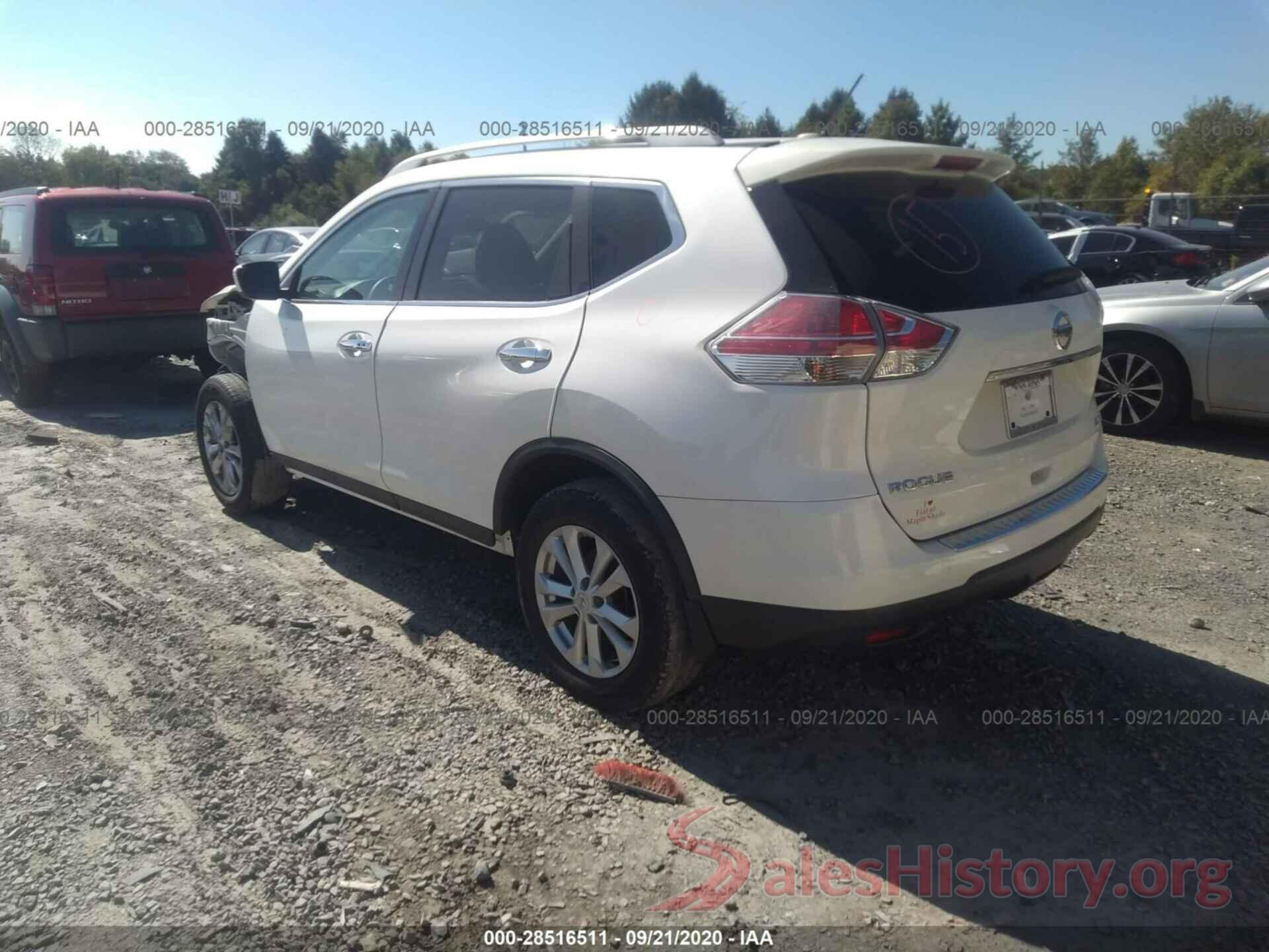 5N1AT2MVXGC922244 2016 NISSAN ROGUE