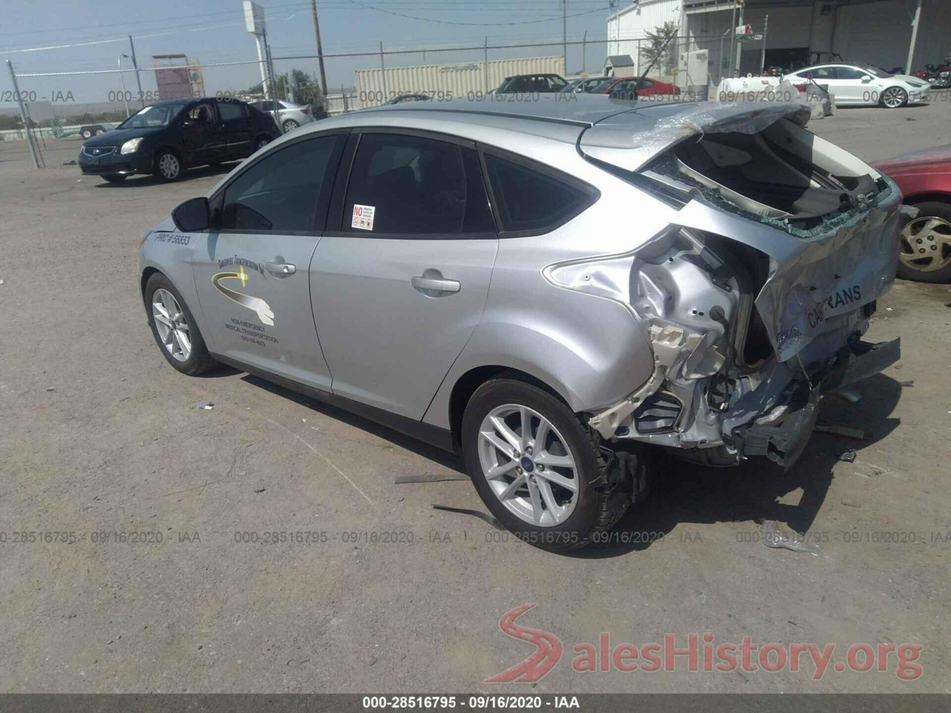 1FADP3K25JL230572 2018 FORD FOCUS