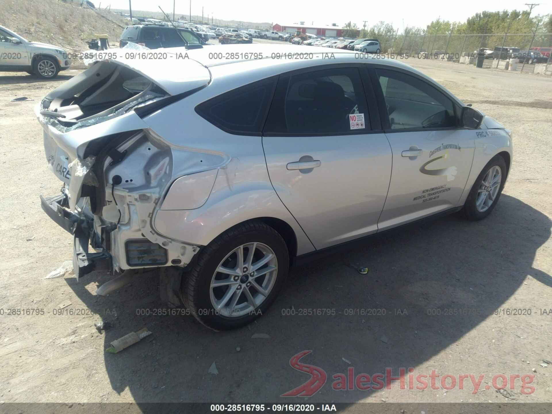 1FADP3K25JL230572 2018 FORD FOCUS