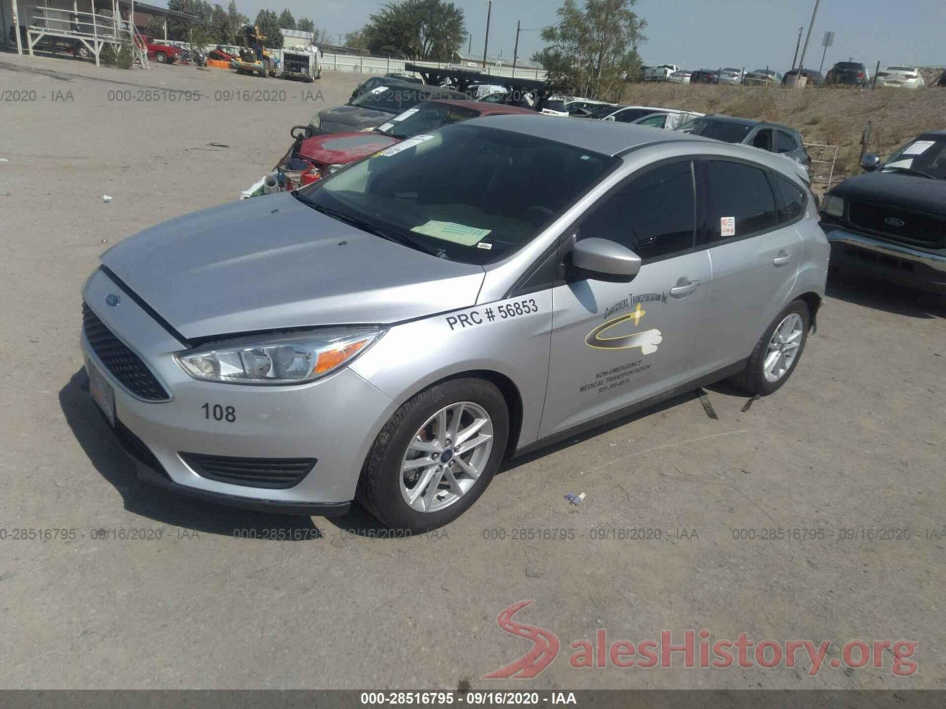 1FADP3K25JL230572 2018 FORD FOCUS