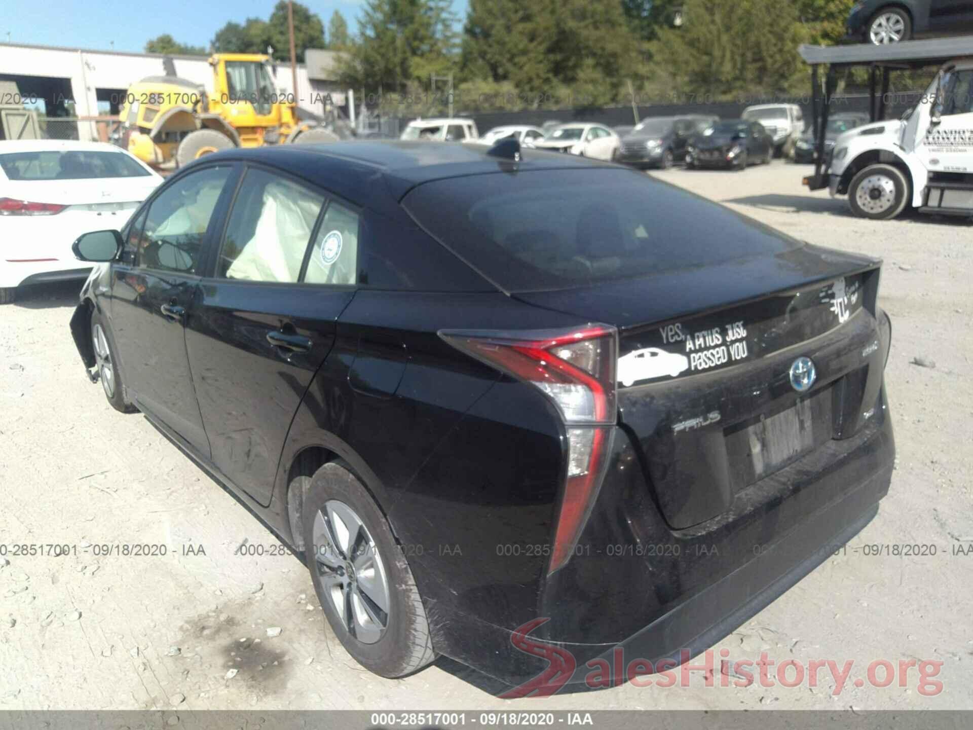 JTDKARFU8J3066994 2018 TOYOTA PRIUS