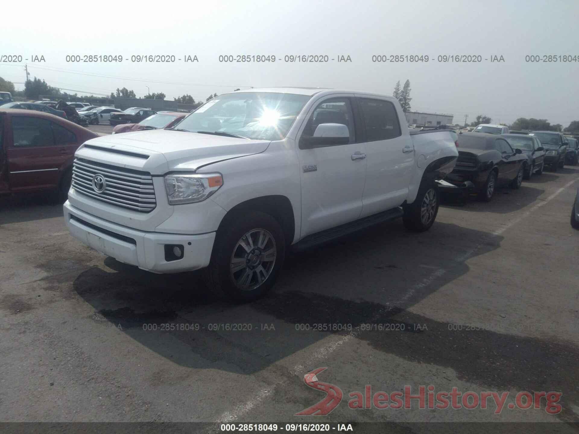 5TFAY5F1XGX525661 2016 TOYOTA TUNDRA 4WD TRUCK