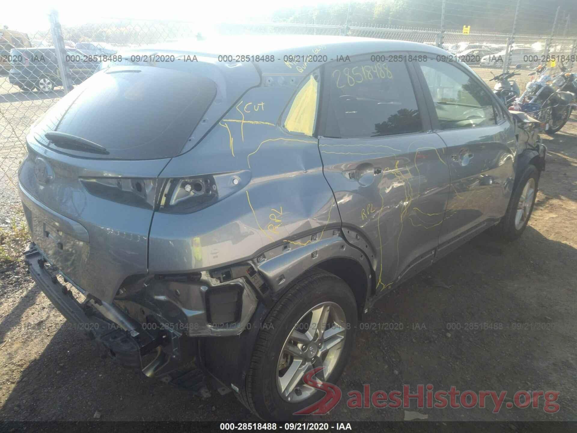 KM8K1CAAXLU488090 2020 HYUNDAI KONA