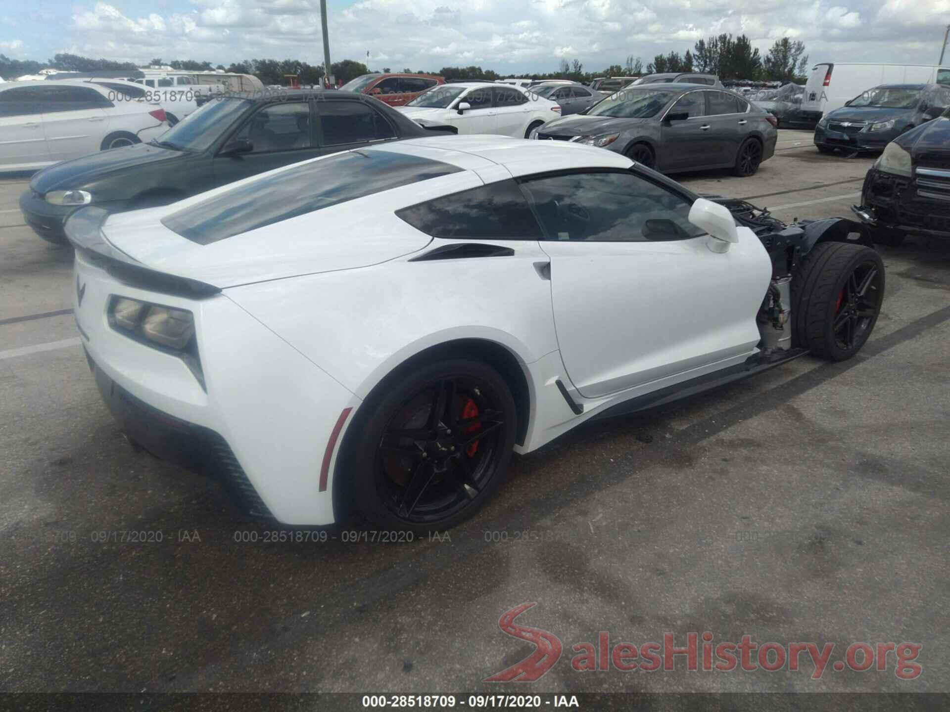 1G1YP2D69K5604055 2019 CHEVROLET CORVETTE