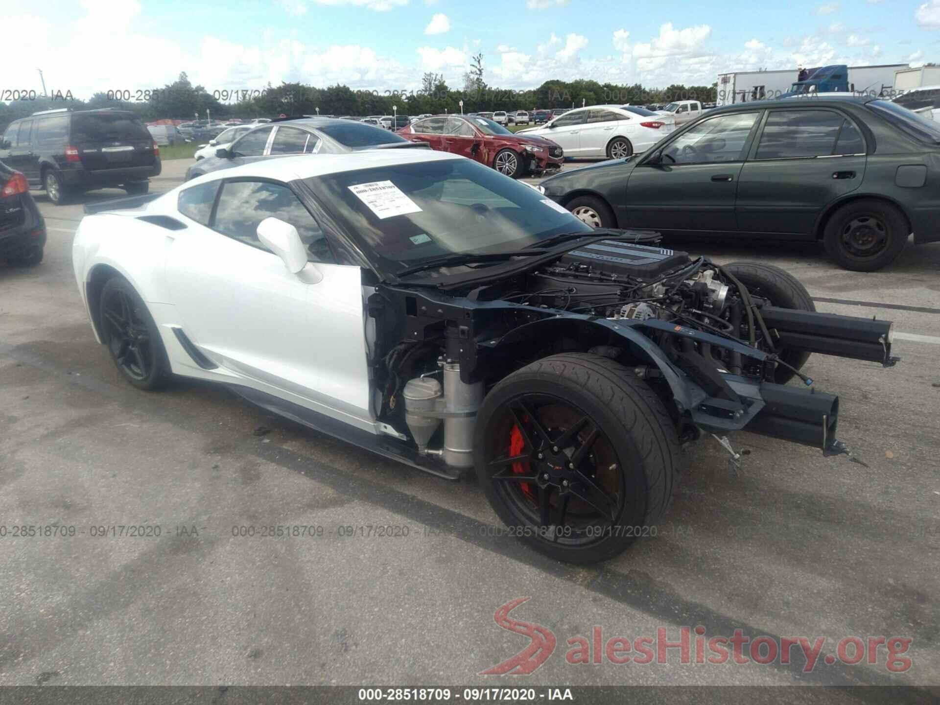 1G1YP2D69K5604055 2019 CHEVROLET CORVETTE