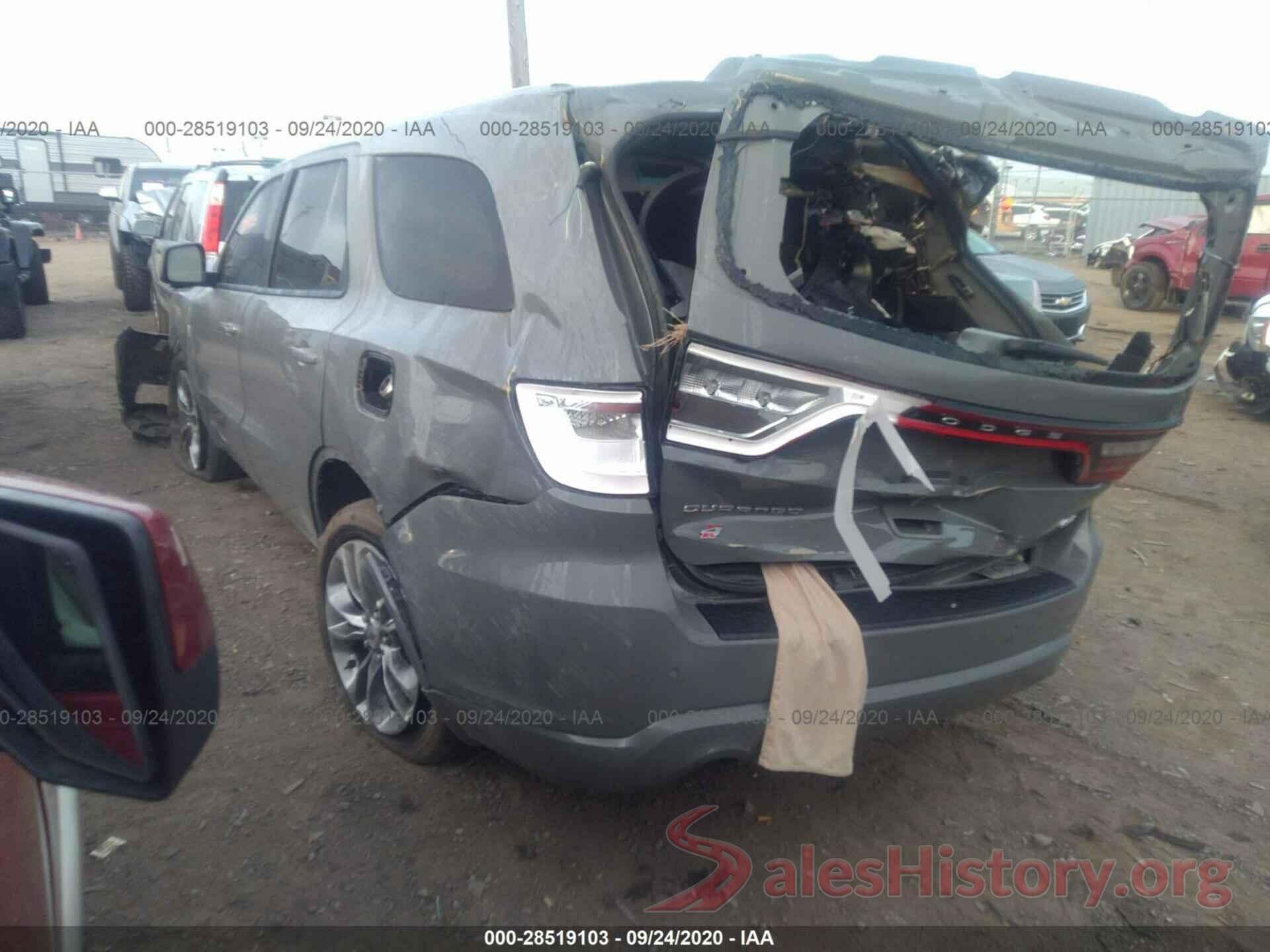 1C4SDJCT8KC744973 2019 DODGE DURANGO