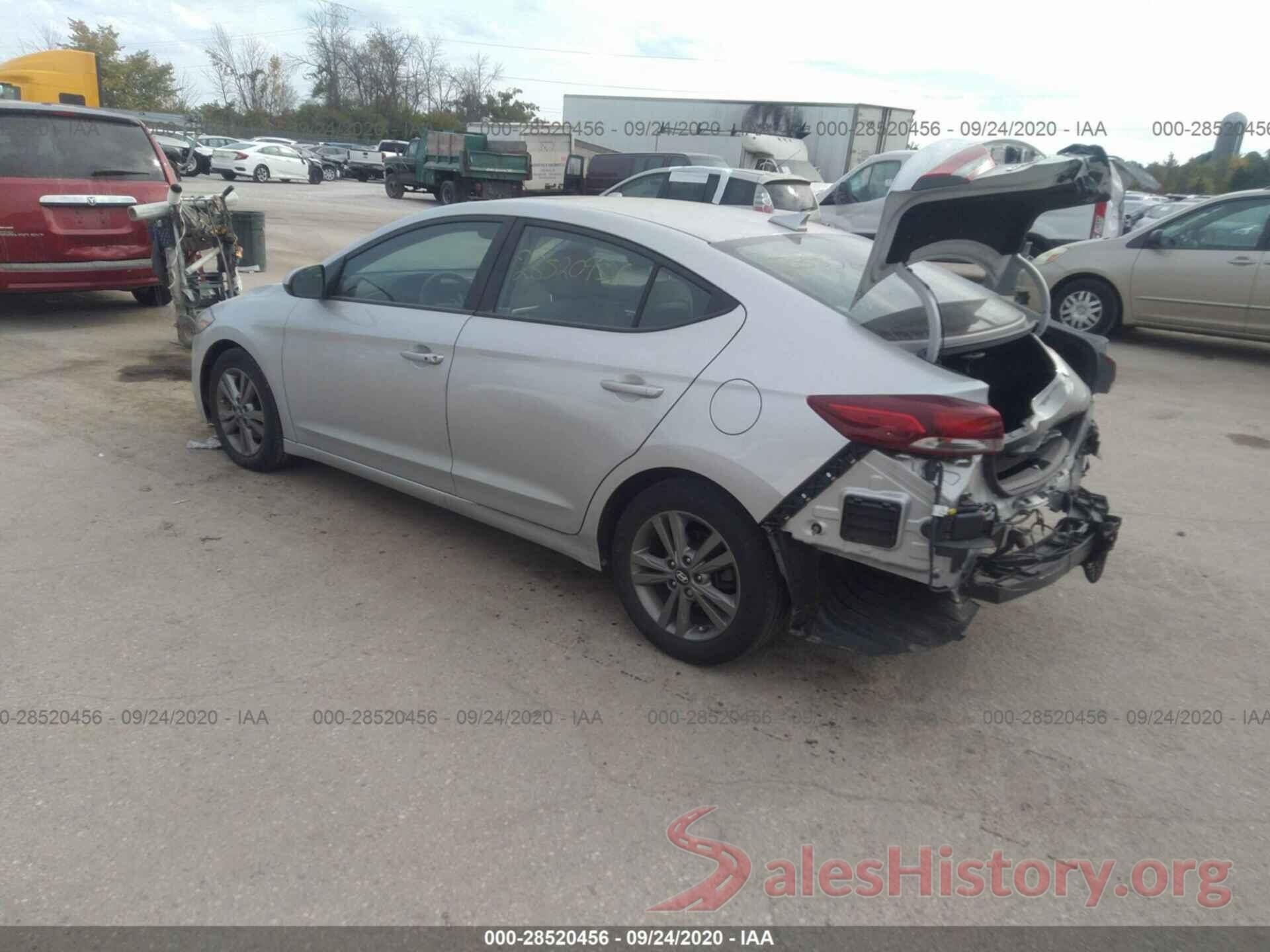 5NPD84LF0JH353991 2018 HYUNDAI ELANTRA