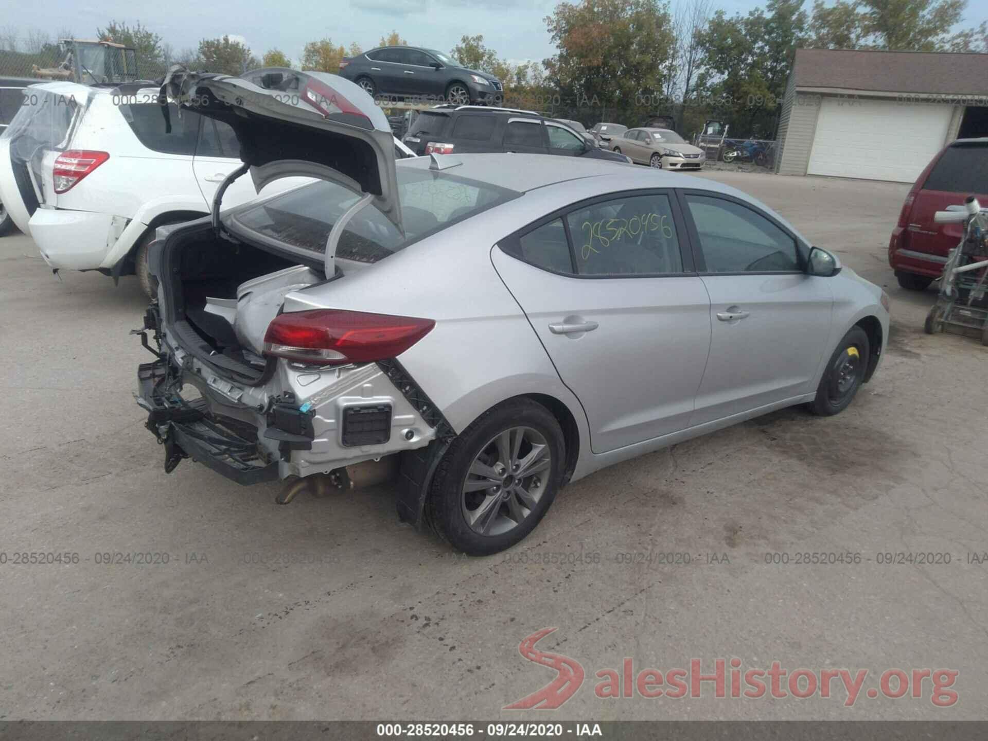 5NPD84LF0JH353991 2018 HYUNDAI ELANTRA