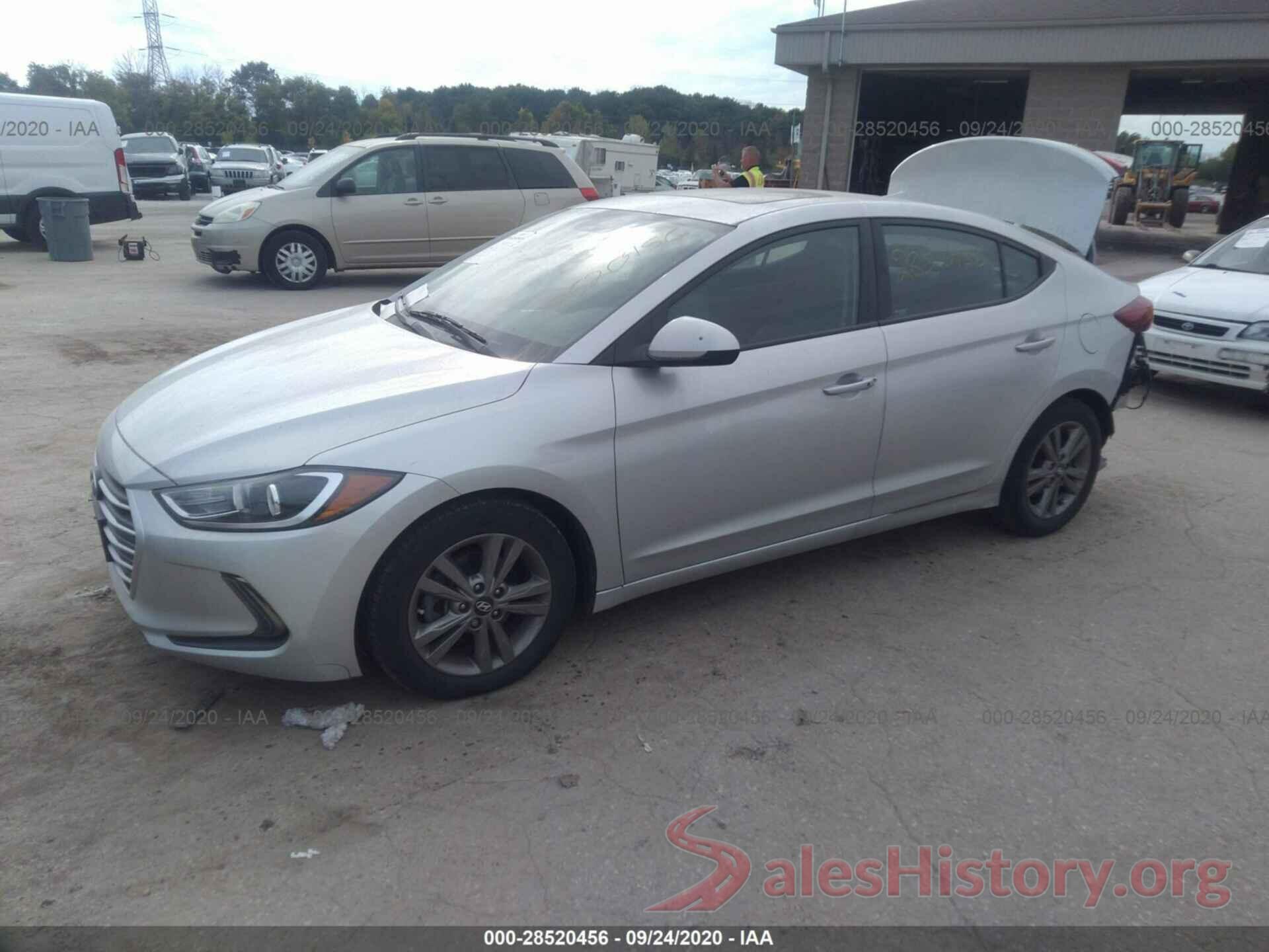 5NPD84LF0JH353991 2018 HYUNDAI ELANTRA