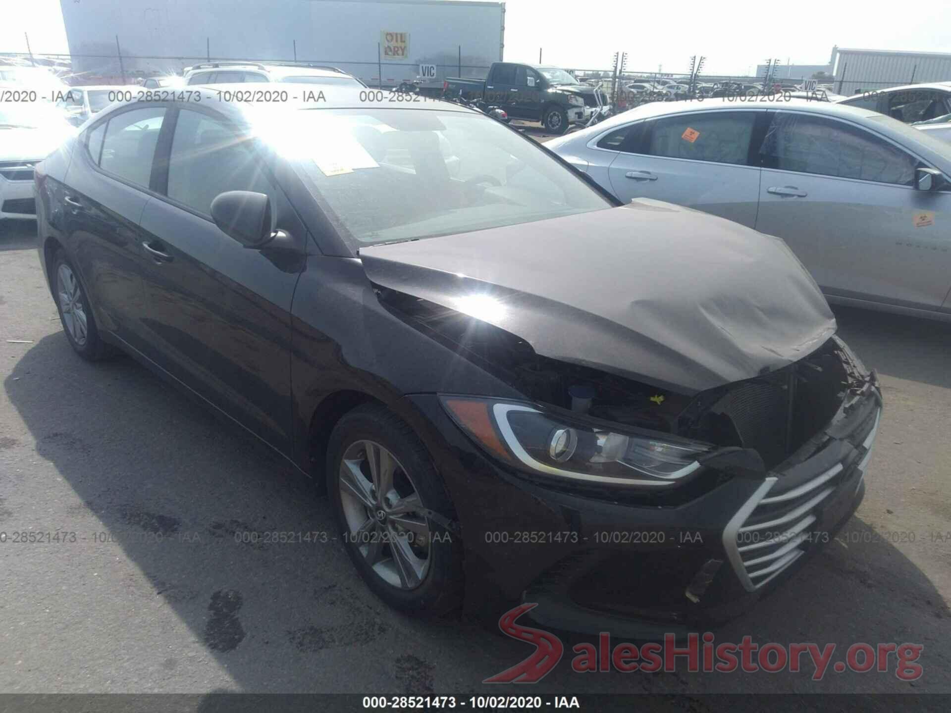 KMHD84LF0JU467703 2018 HYUNDAI ELANTRA