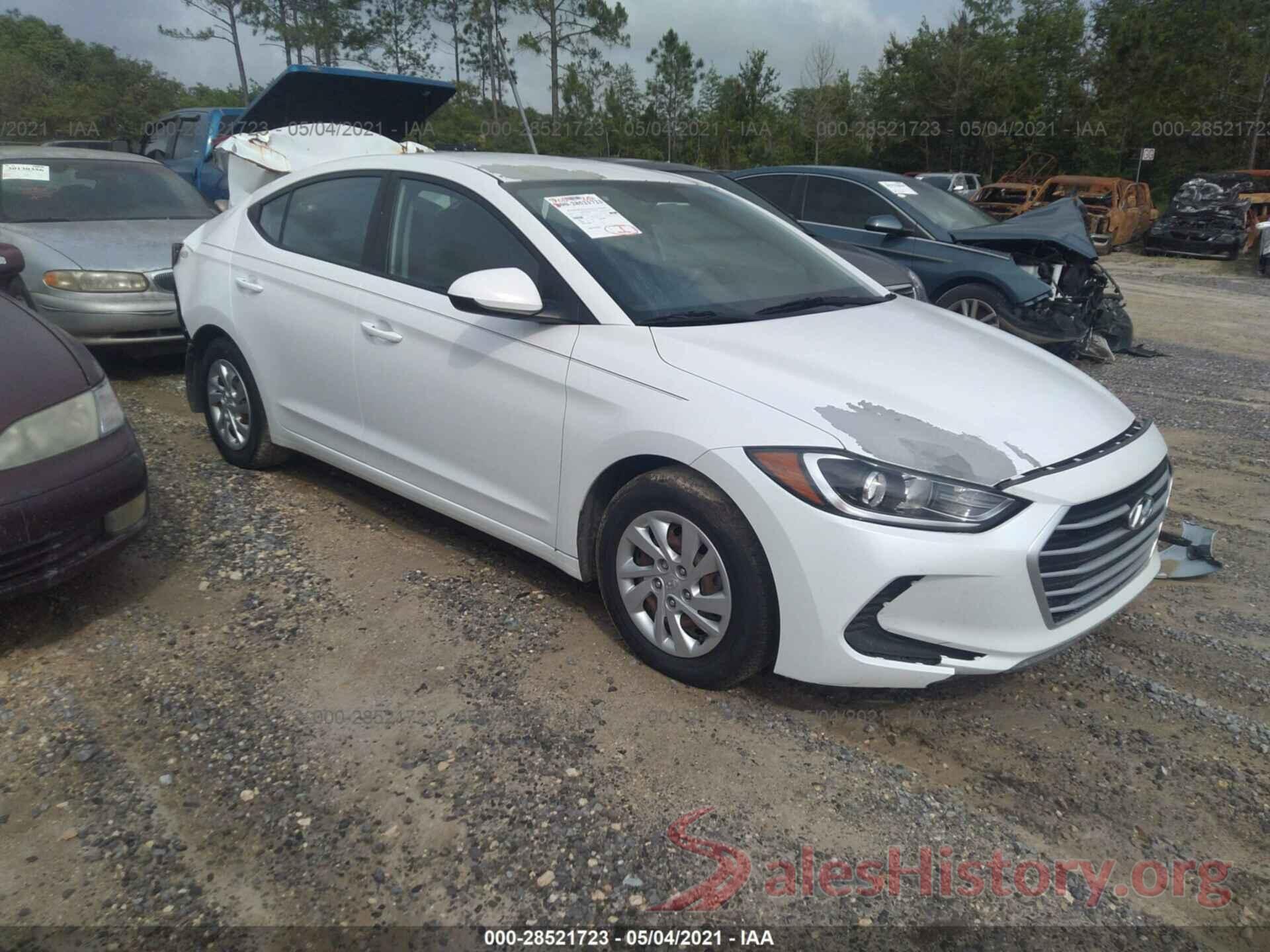 5NPD74LF6JH235401 2018 HYUNDAI ELANTRA