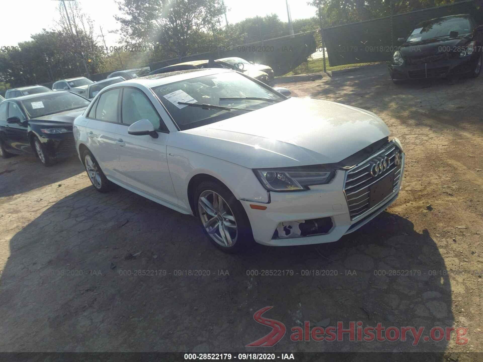 WAUKMAF46HN057506 2017 AUDI A4