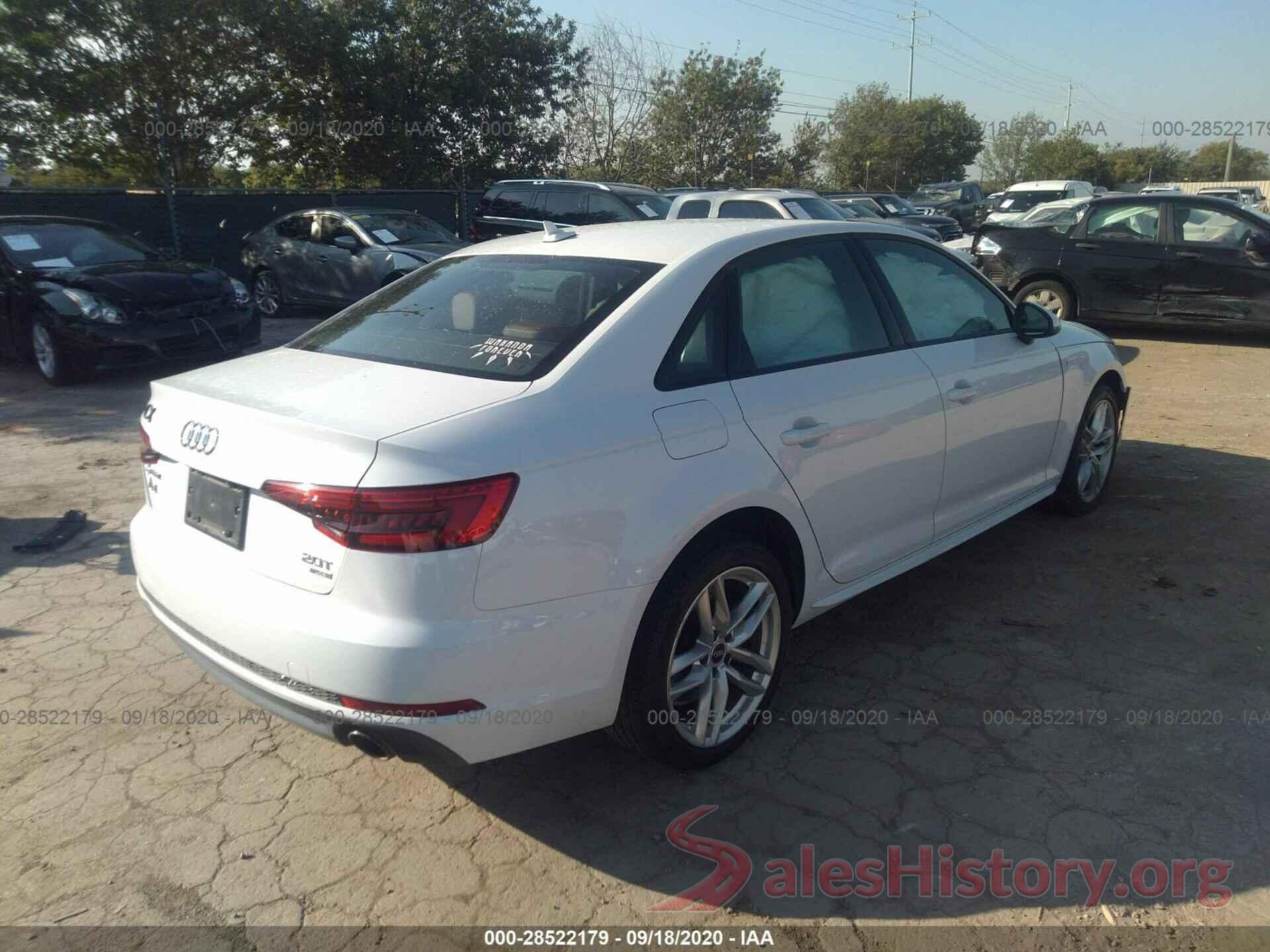 WAUKMAF46HN057506 2017 AUDI A4