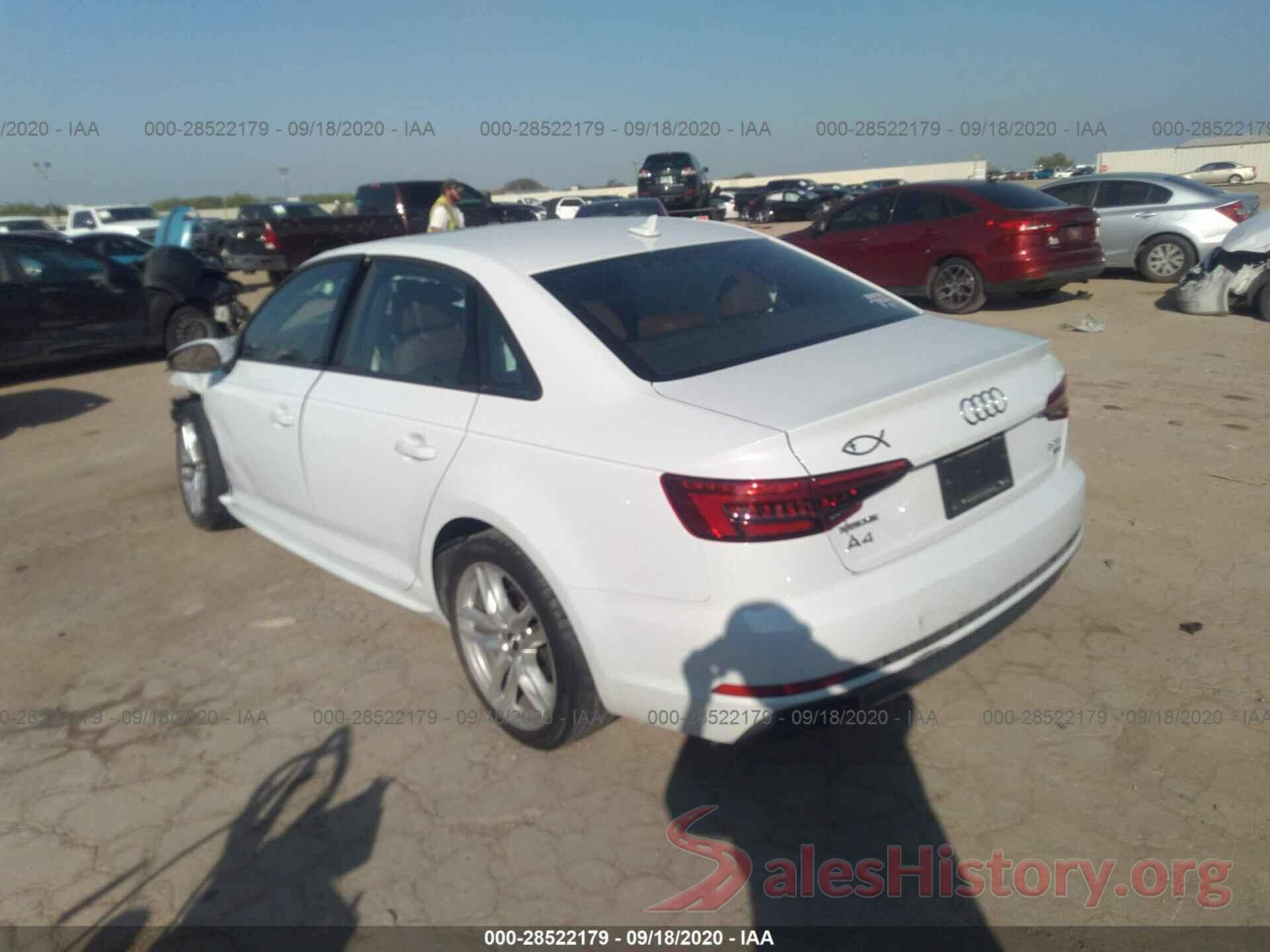 WAUKMAF46HN057506 2017 AUDI A4