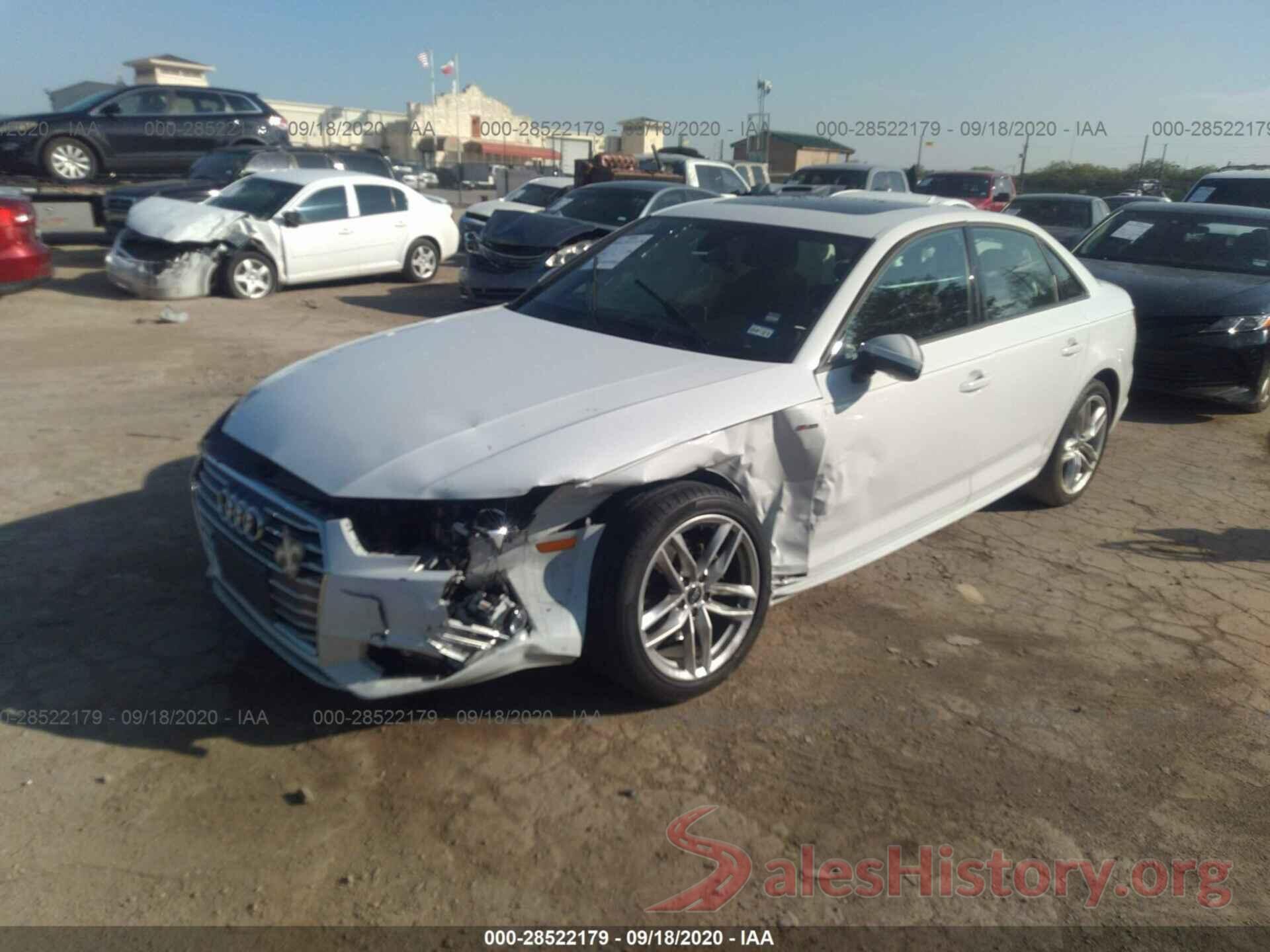 WAUKMAF46HN057506 2017 AUDI A4