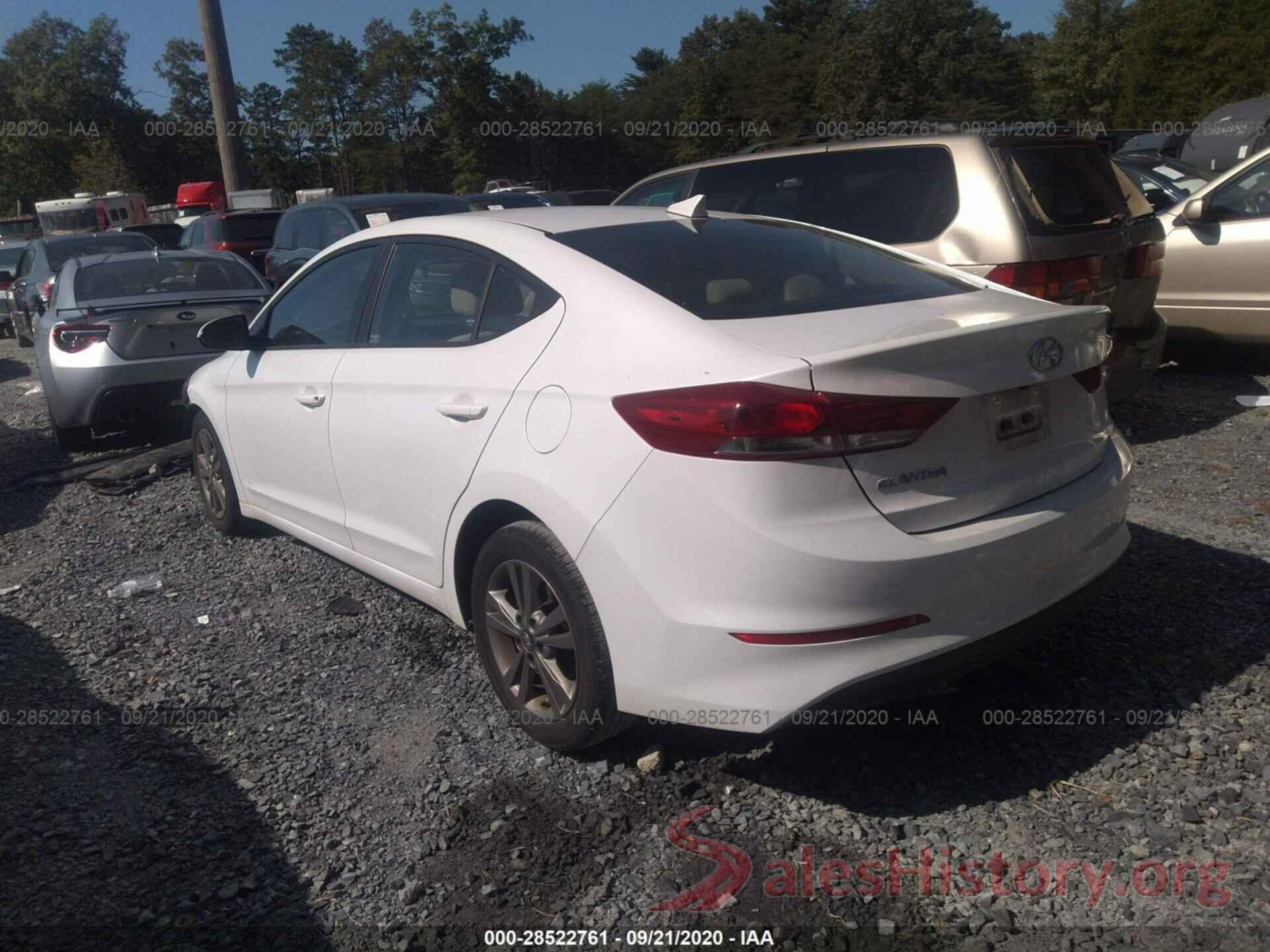 5NPD84LF5JH380541 2018 HYUNDAI ELANTRA