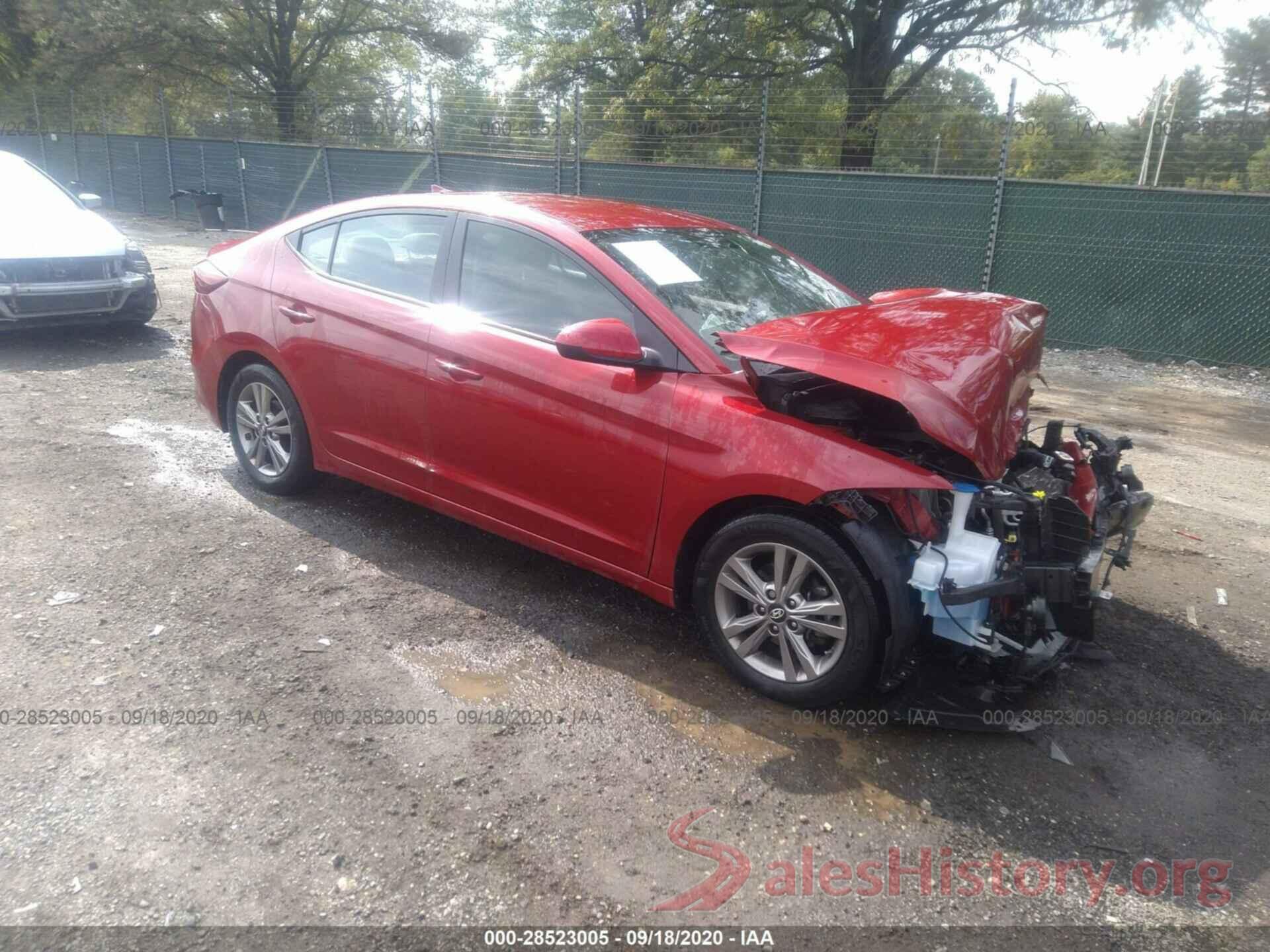 KMHD84LF5JU697799 2018 HYUNDAI ELANTRA