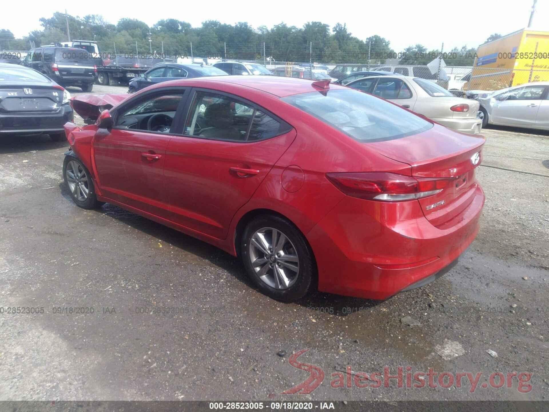 KMHD84LF5JU697799 2018 HYUNDAI ELANTRA