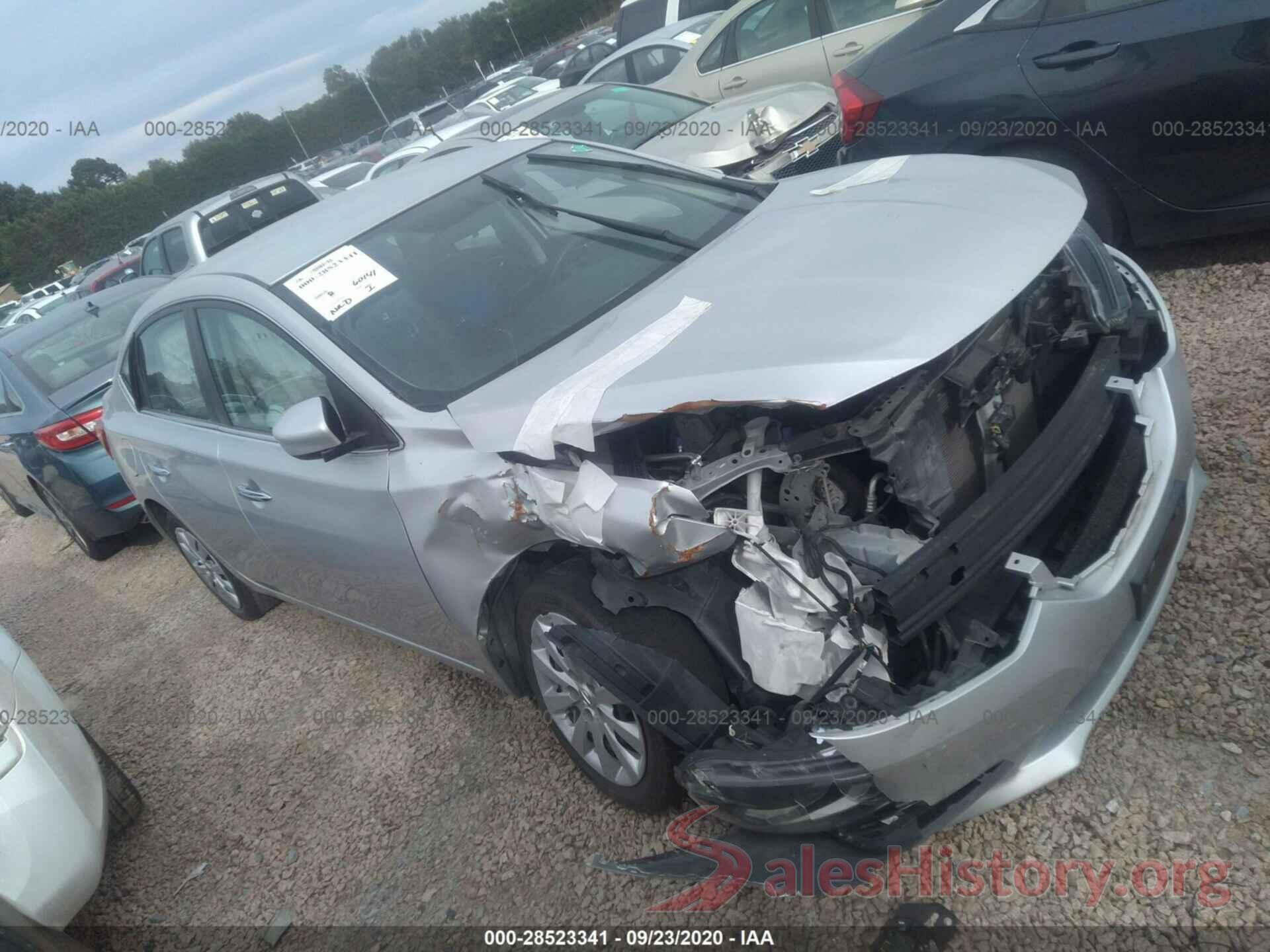 3N1AB7AP0GL636906 2016 NISSAN SENTRA