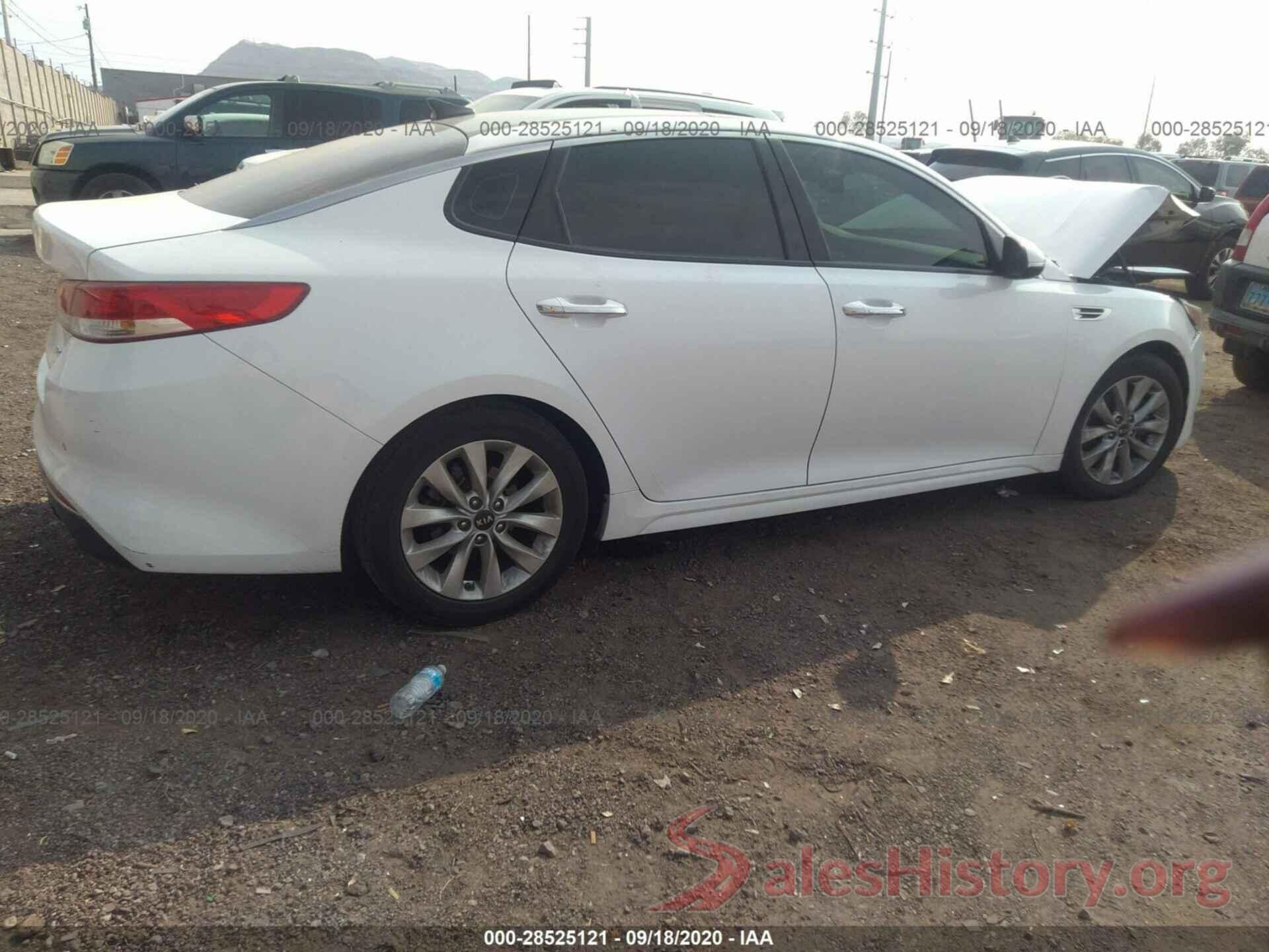 5XXGU4L30GG009483 2016 KIA OPTIMA