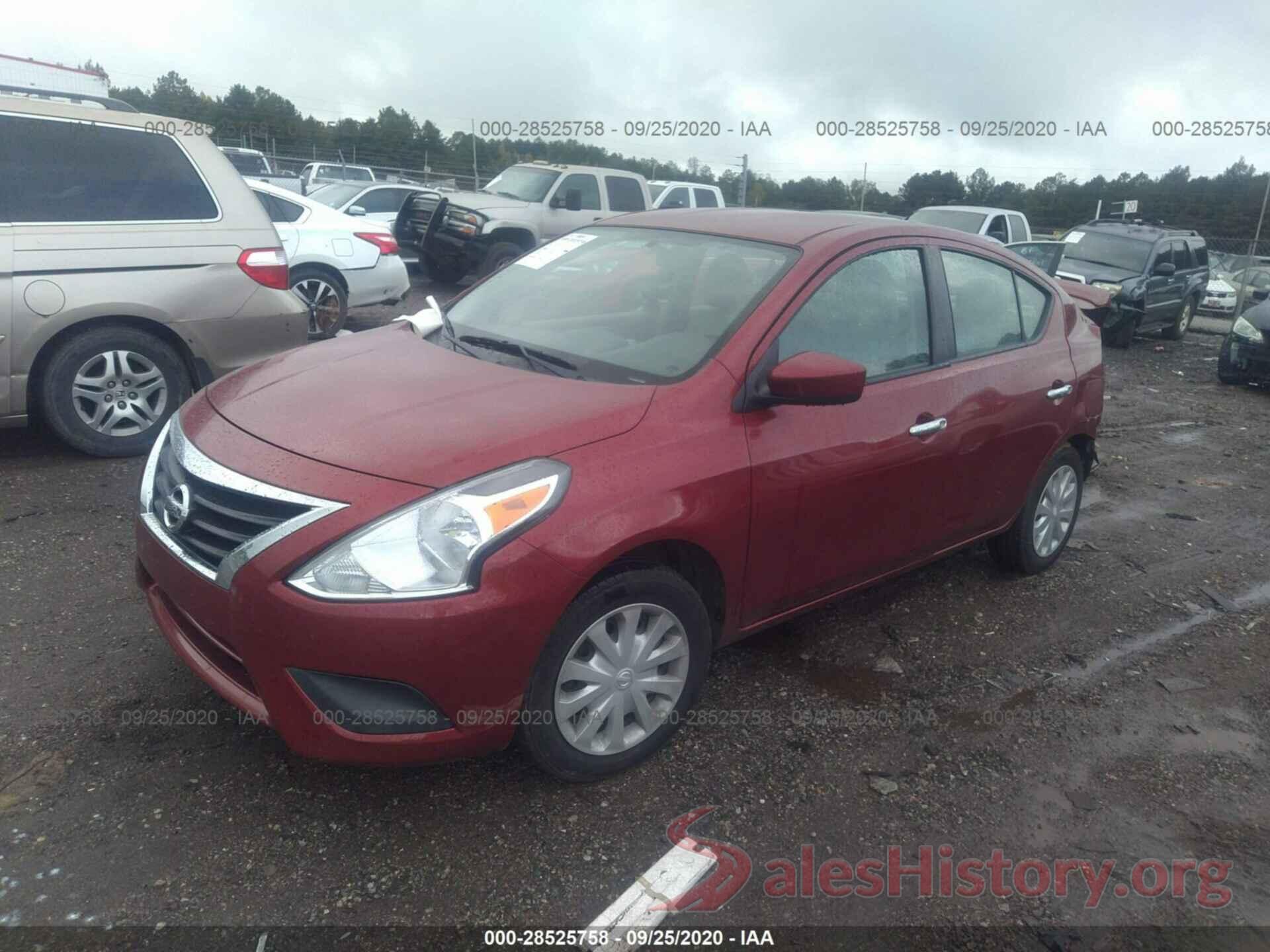 3N1CN7AP0GL840296 2016 NISSAN VERSA