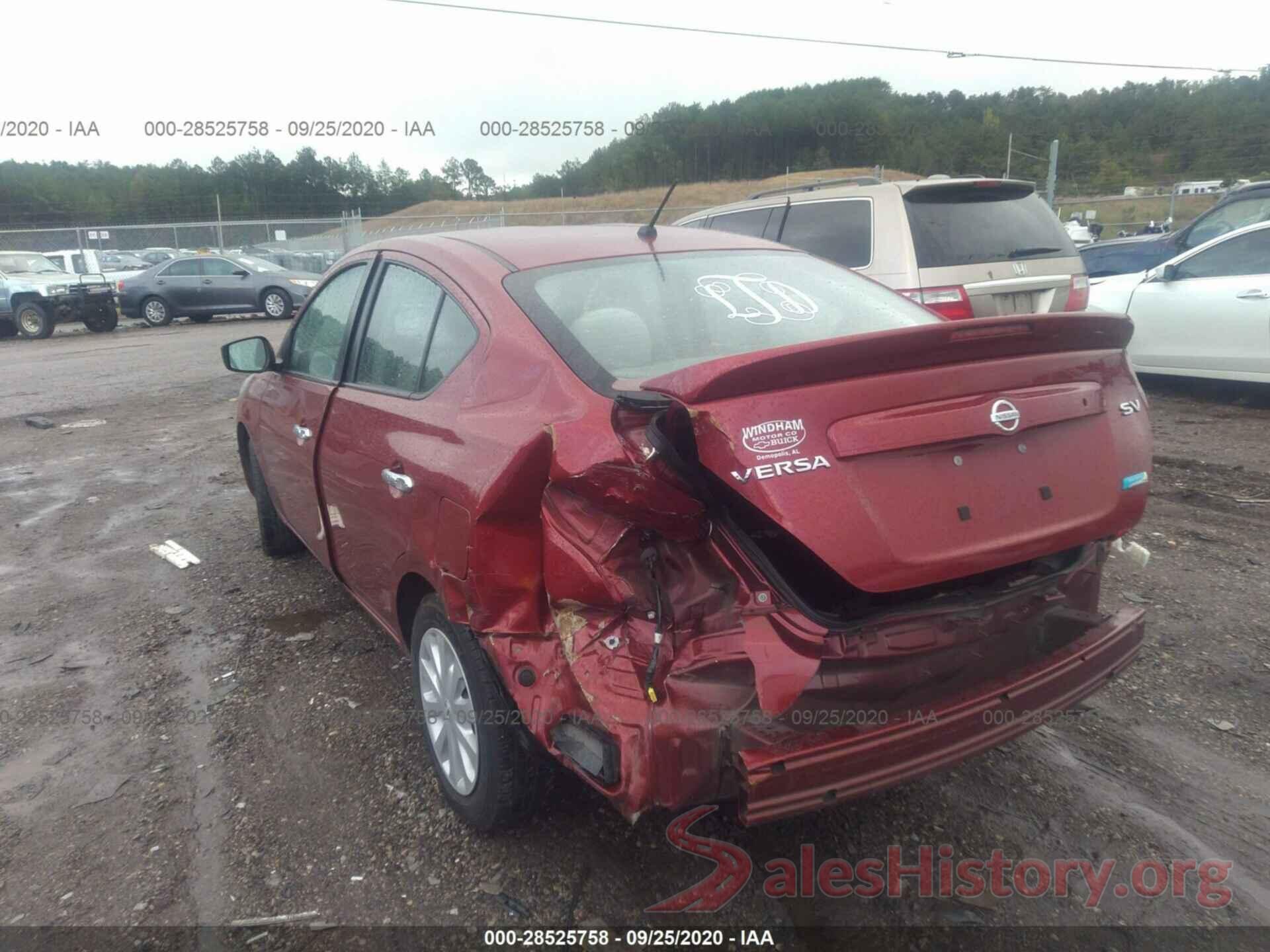 3N1CN7AP0GL840296 2016 NISSAN VERSA