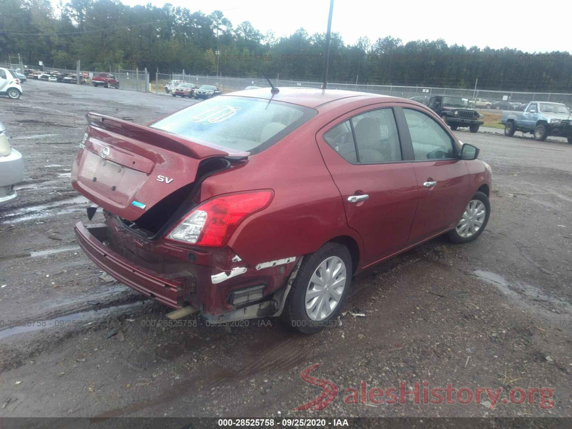 3N1CN7AP0GL840296 2016 NISSAN VERSA