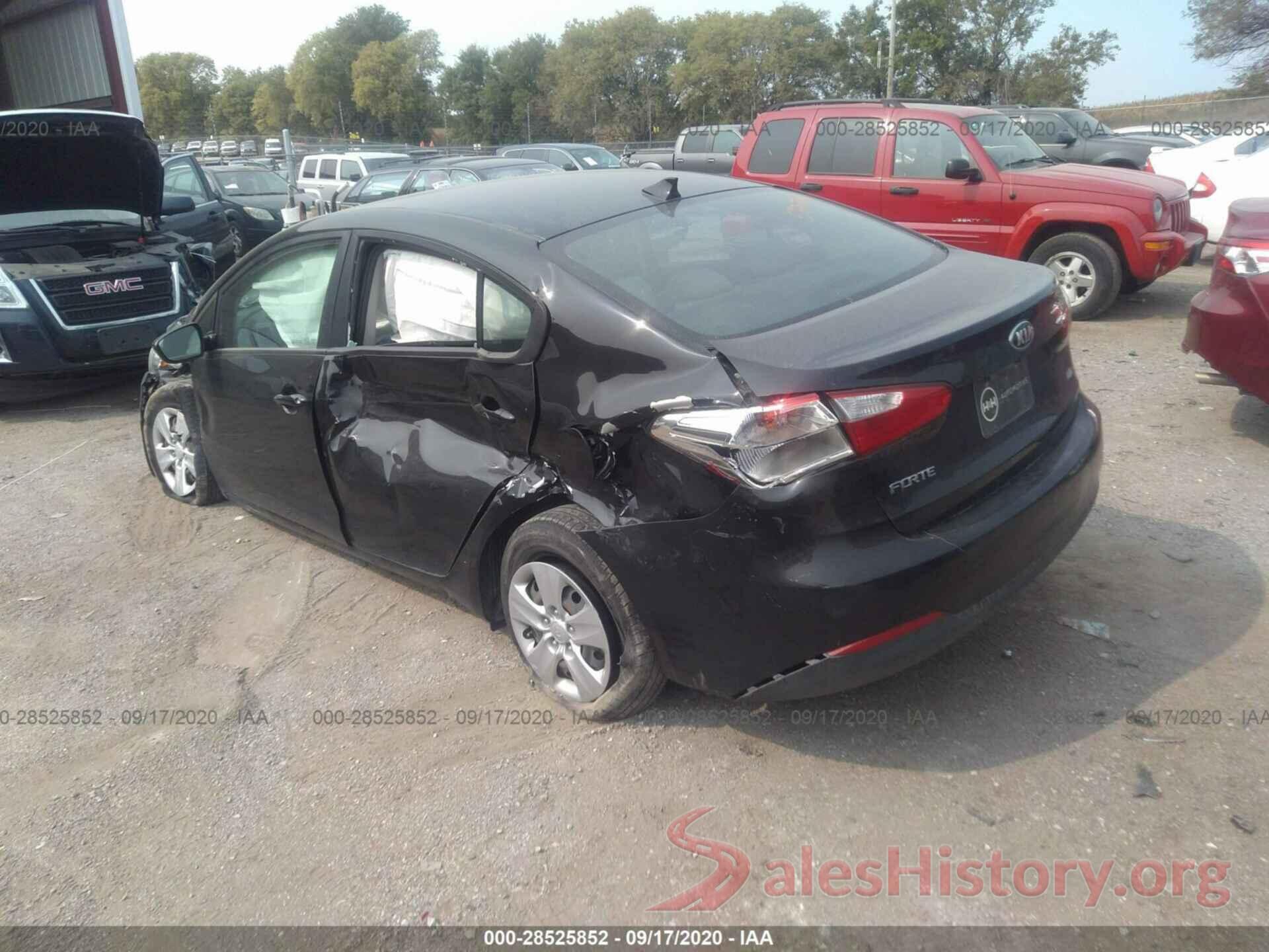 KNAFK4A62G5514036 2016 KIA FORTE