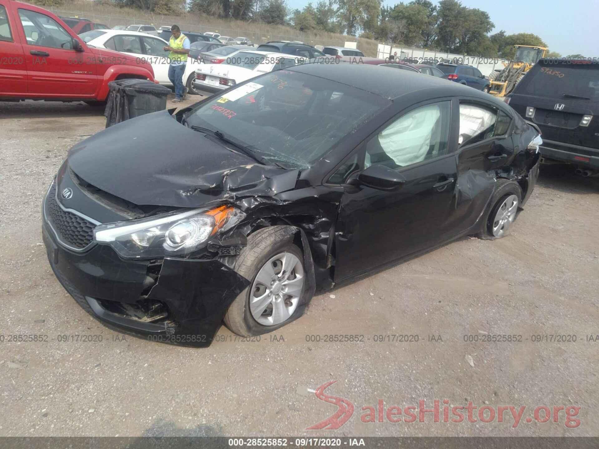 KNAFK4A62G5514036 2016 KIA FORTE