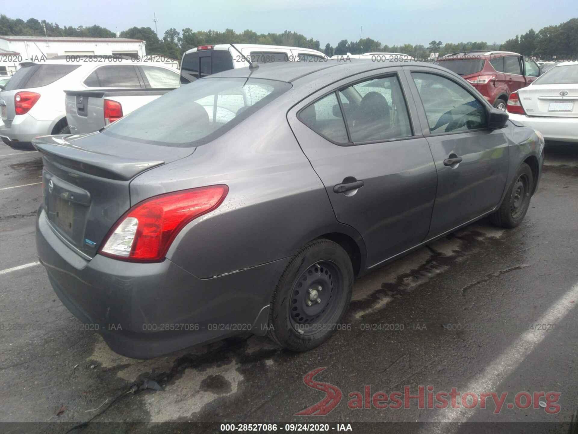 3N1CN7AP5GL896492 2016 NISSAN VERSA