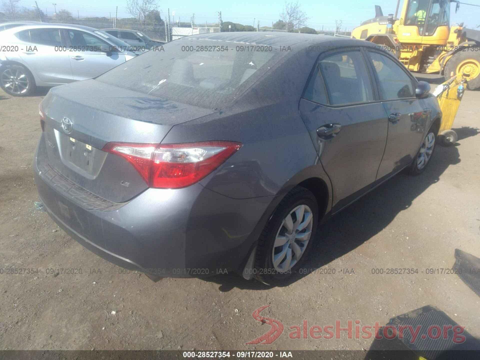 5YFBURHE0GP470434 2016 TOYOTA COROLLA