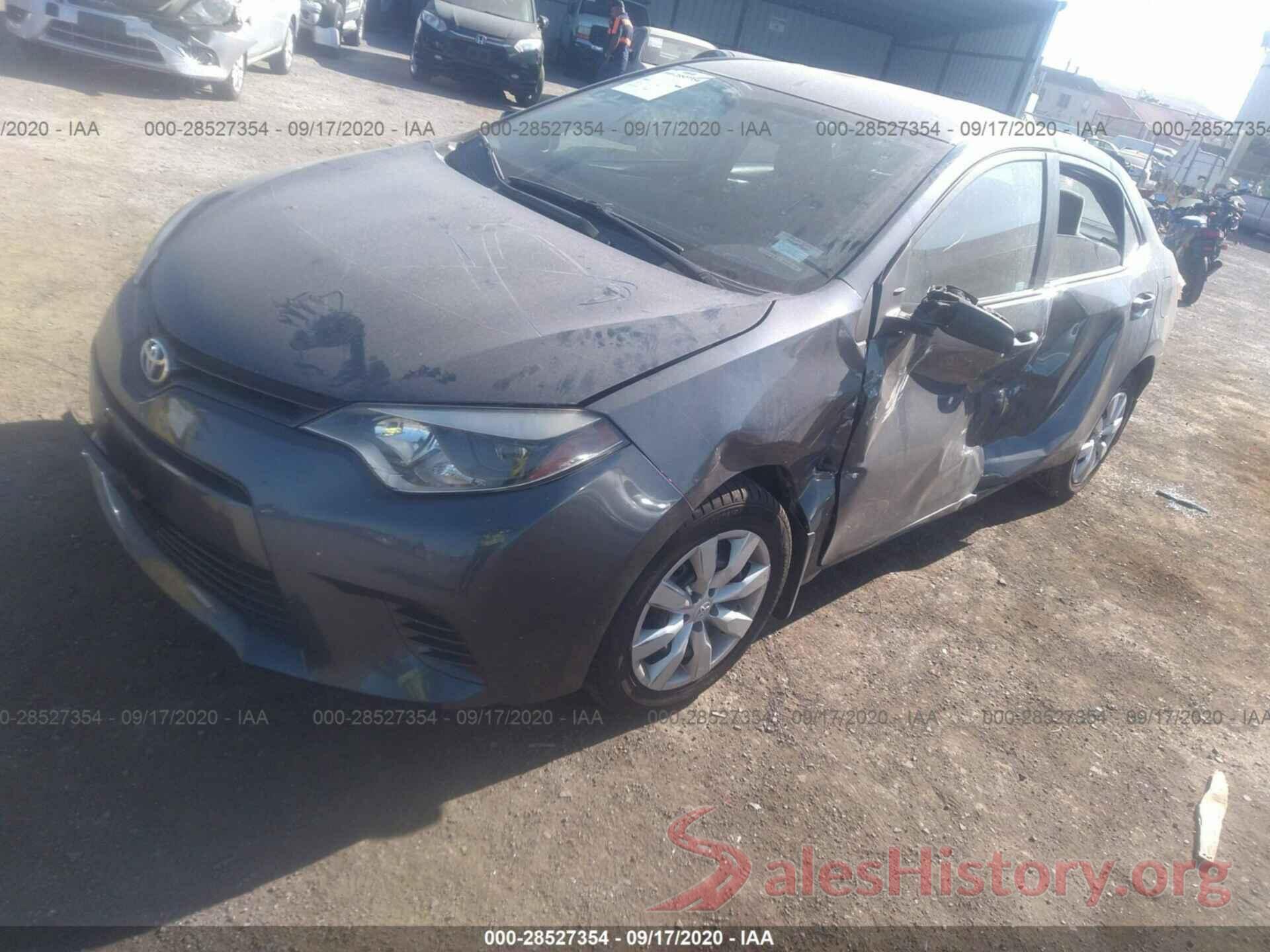 5YFBURHE0GP470434 2016 TOYOTA COROLLA