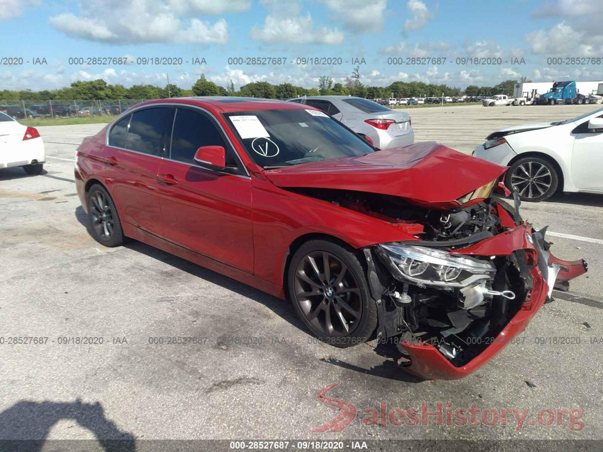 WBA8B3G52GNT92540 2016 BMW 3 SERIES