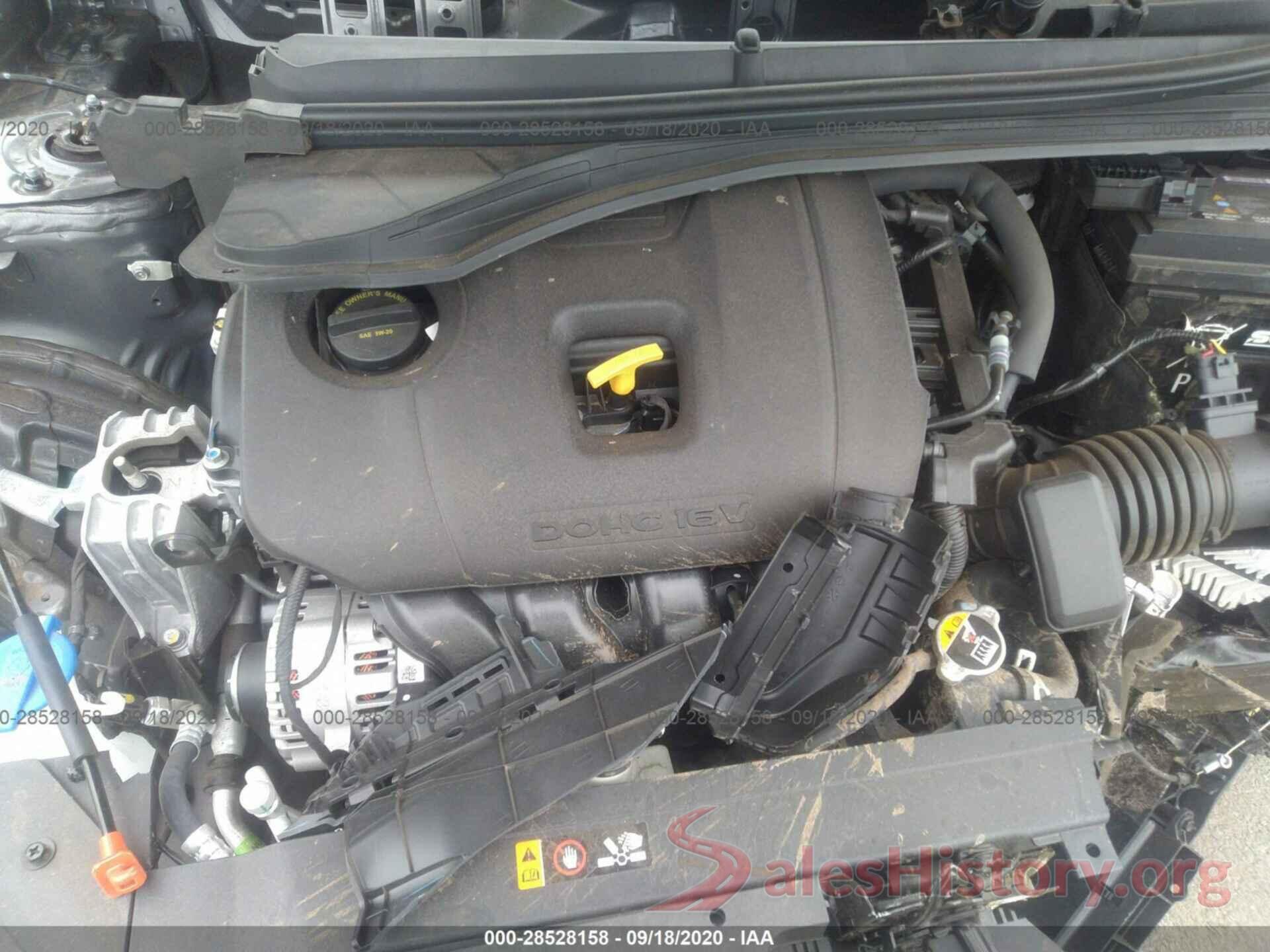 5NPD74LFXLH542881 2020 HYUNDAI ELANTRA