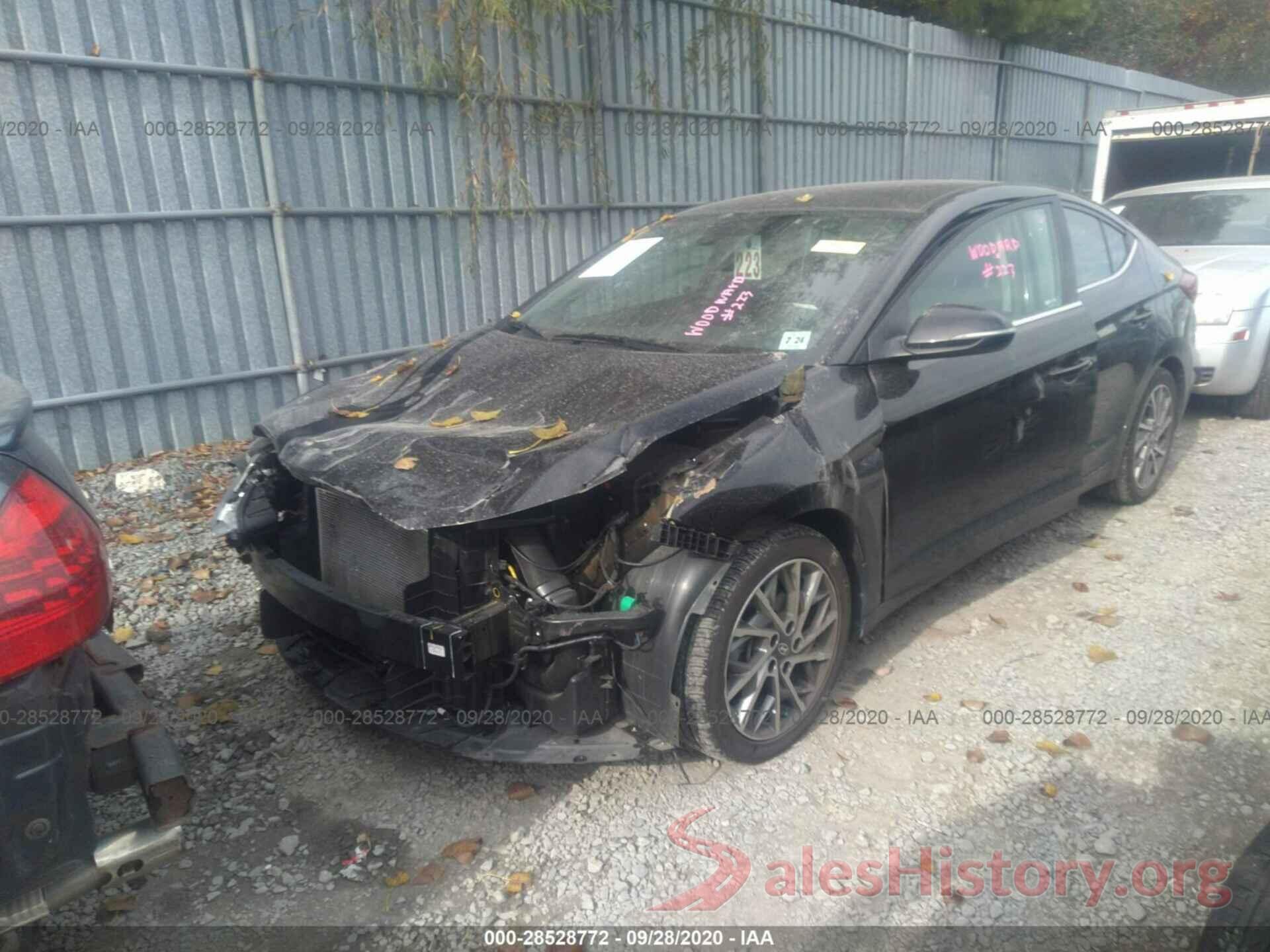 KMHD84LF7KU785867 2019 HYUNDAI ELANTRA