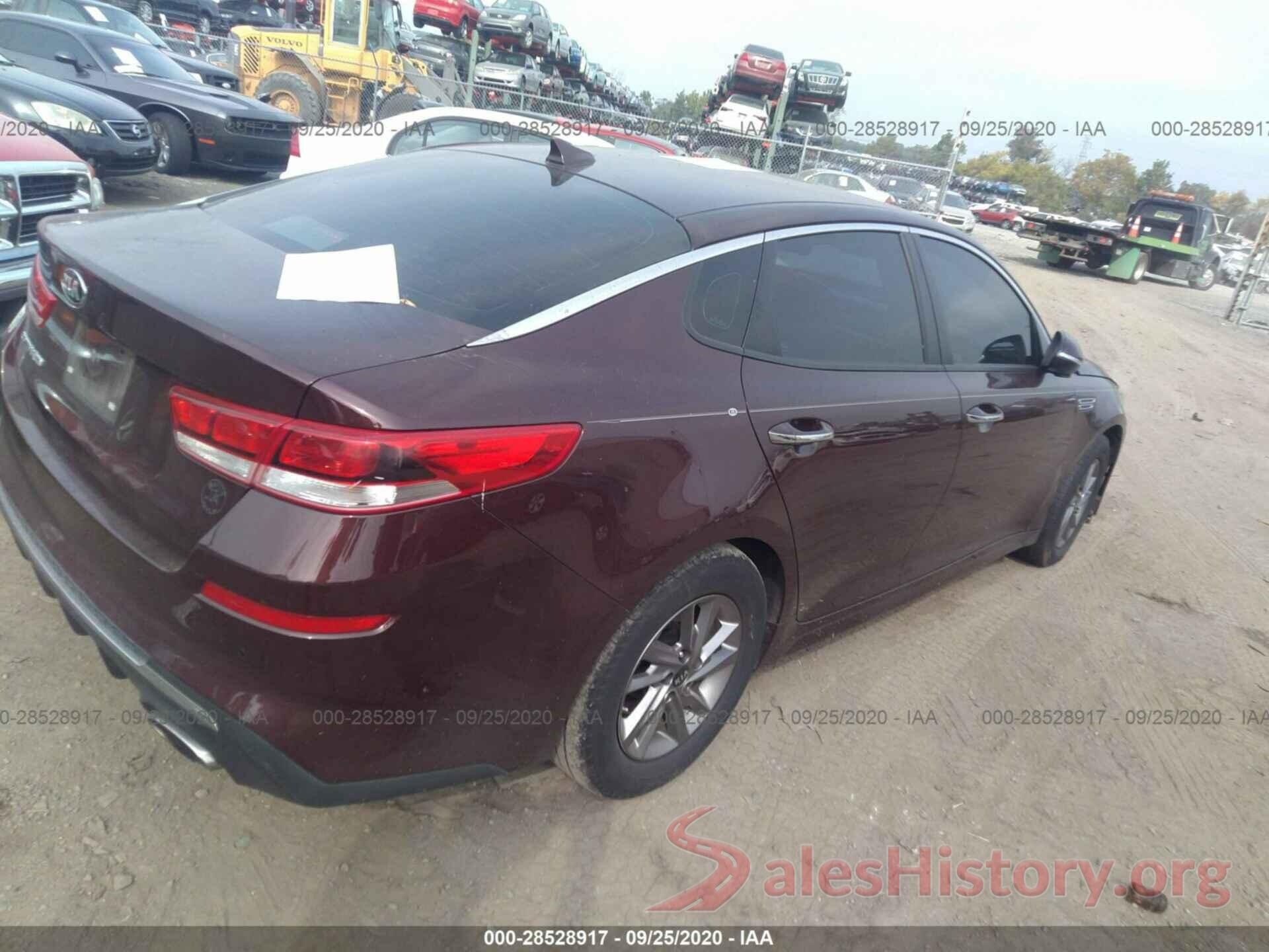 5XXGT4L31KG367607 2019 KIA OPTIMA